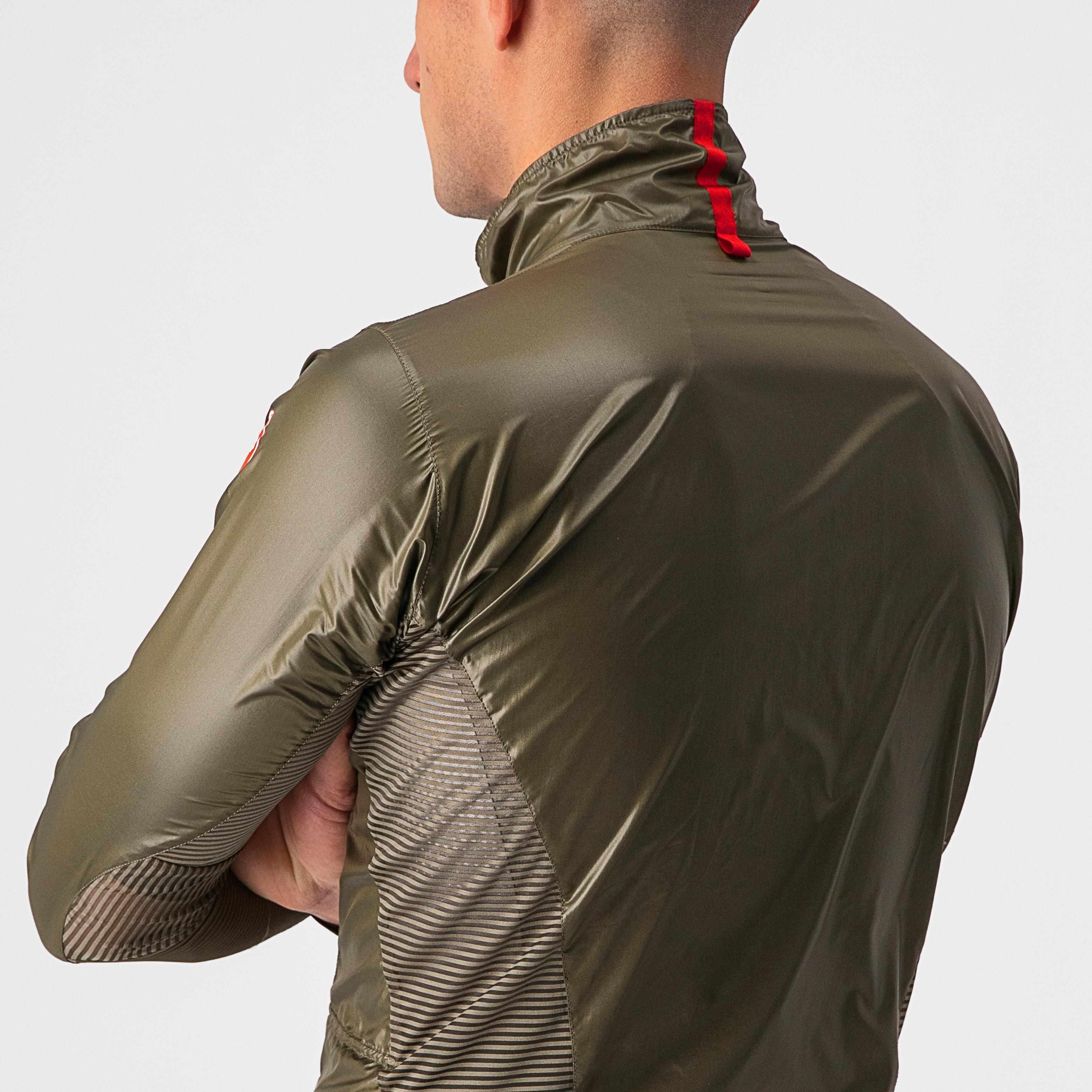 Aria shell jacket - moss brown - castelli