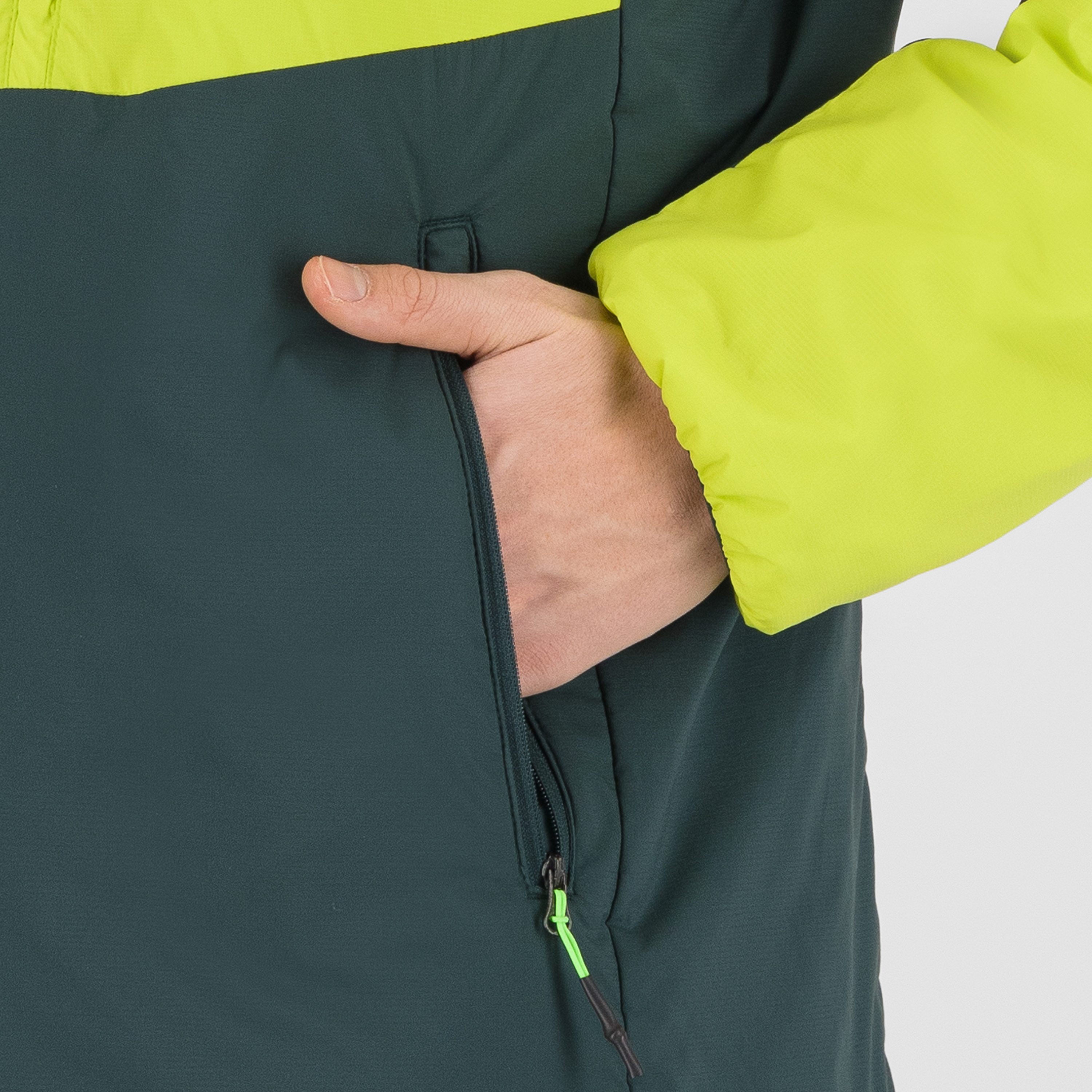 Castore jacket - forest/kiwi colada - karpos