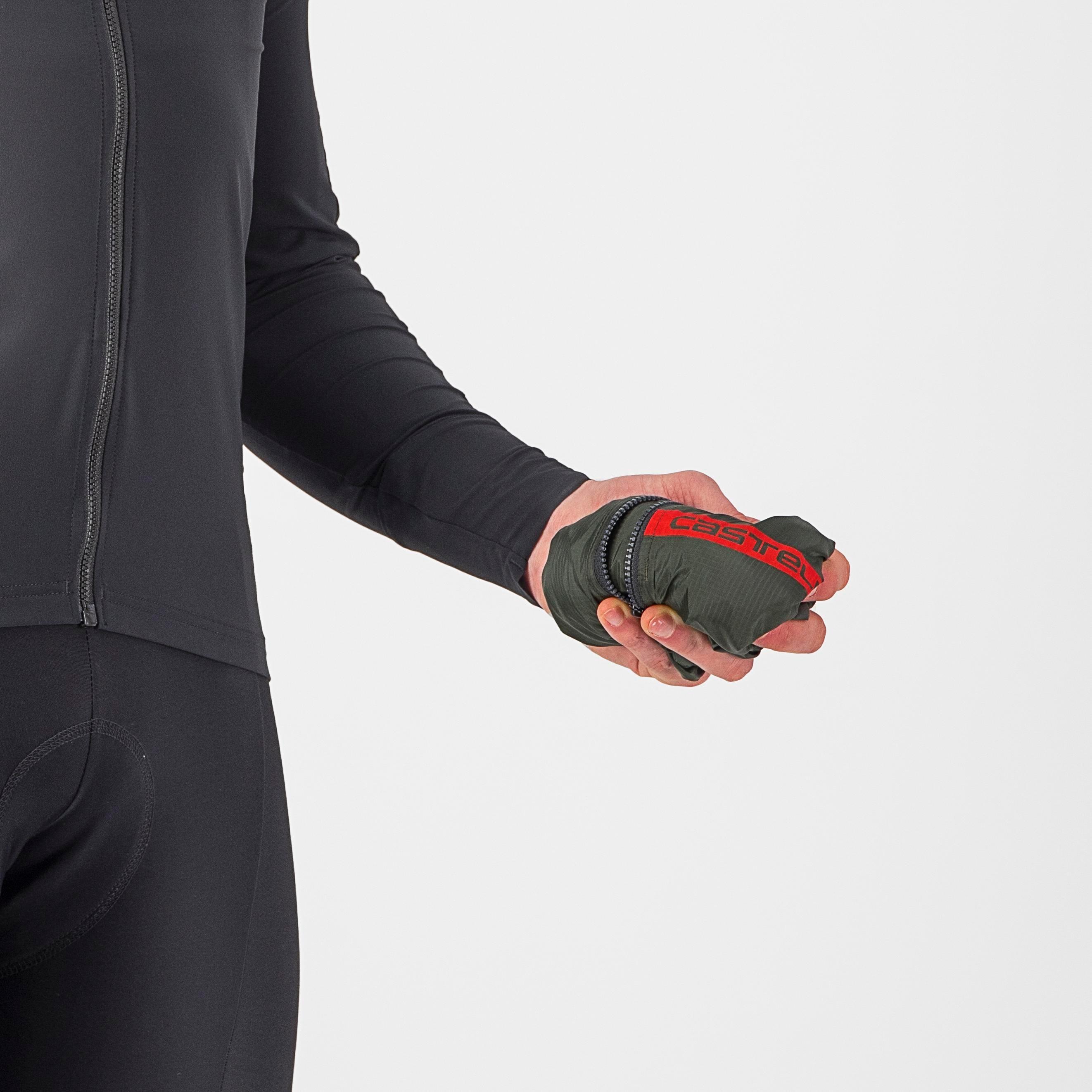 Squadra stretch jacket - military green/dark gray - castelli