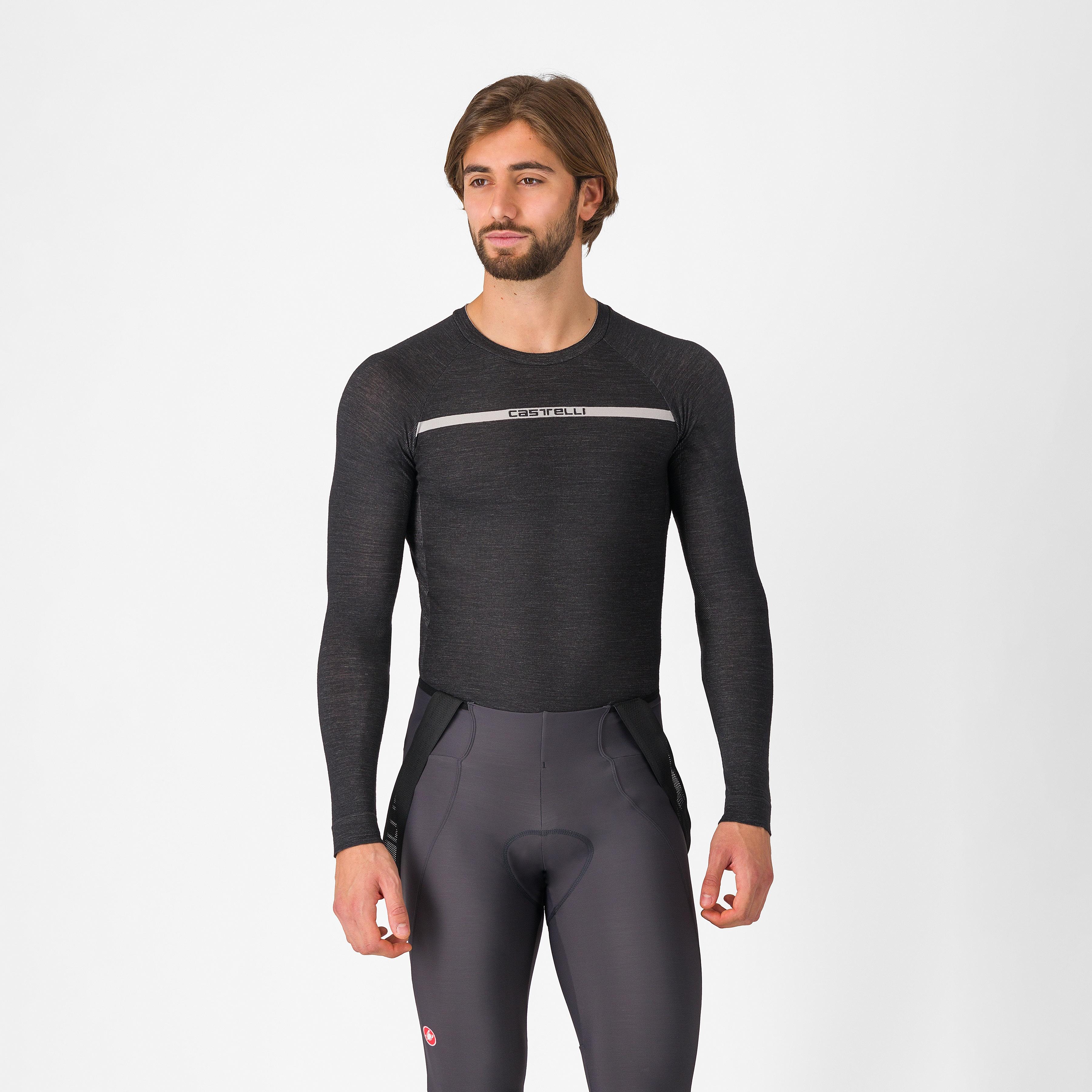 Merino seamless baselayer - black - castelli