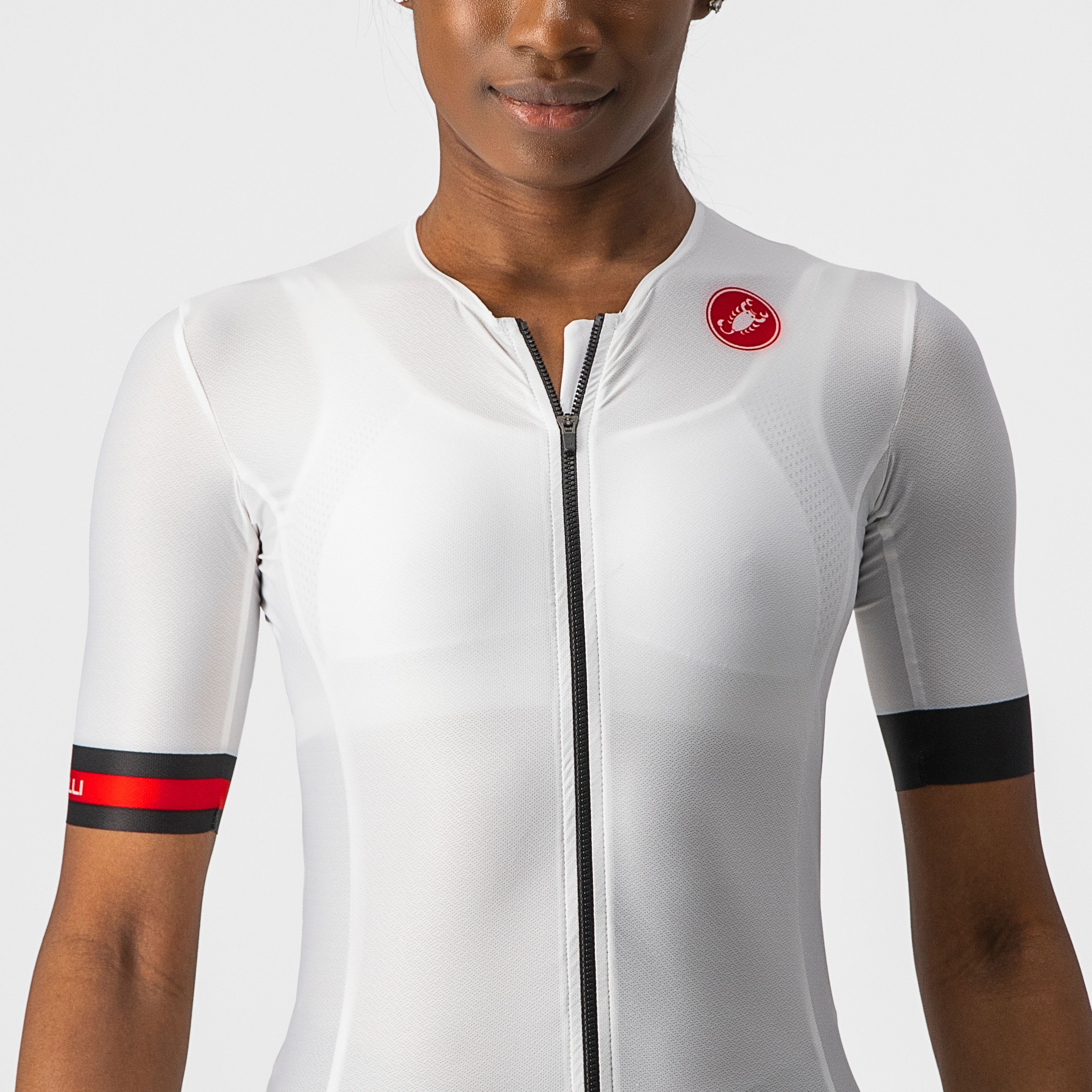 Free speed 2 w race top - white black - castelli