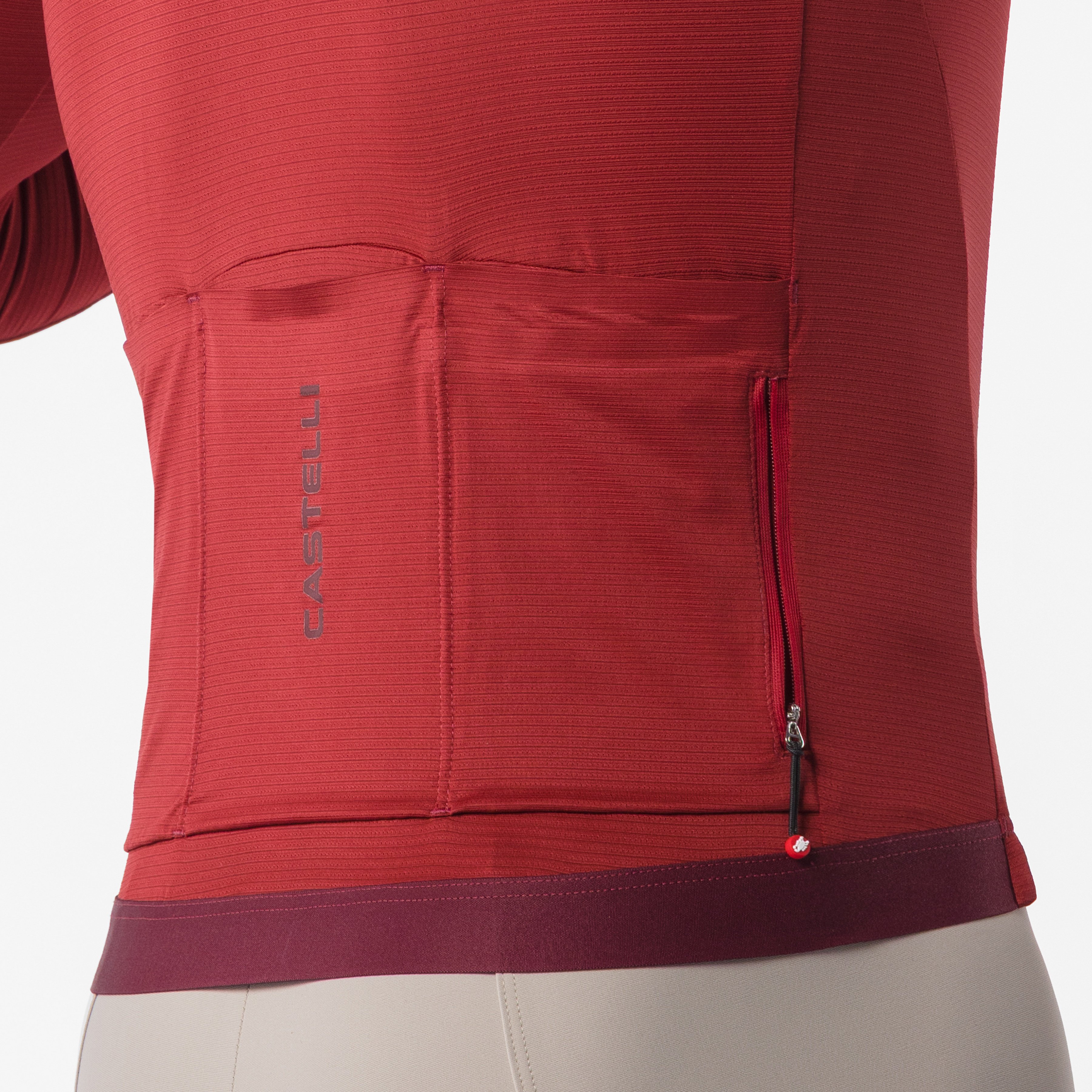 Espresso 2 ls jersey - garnet - castelli