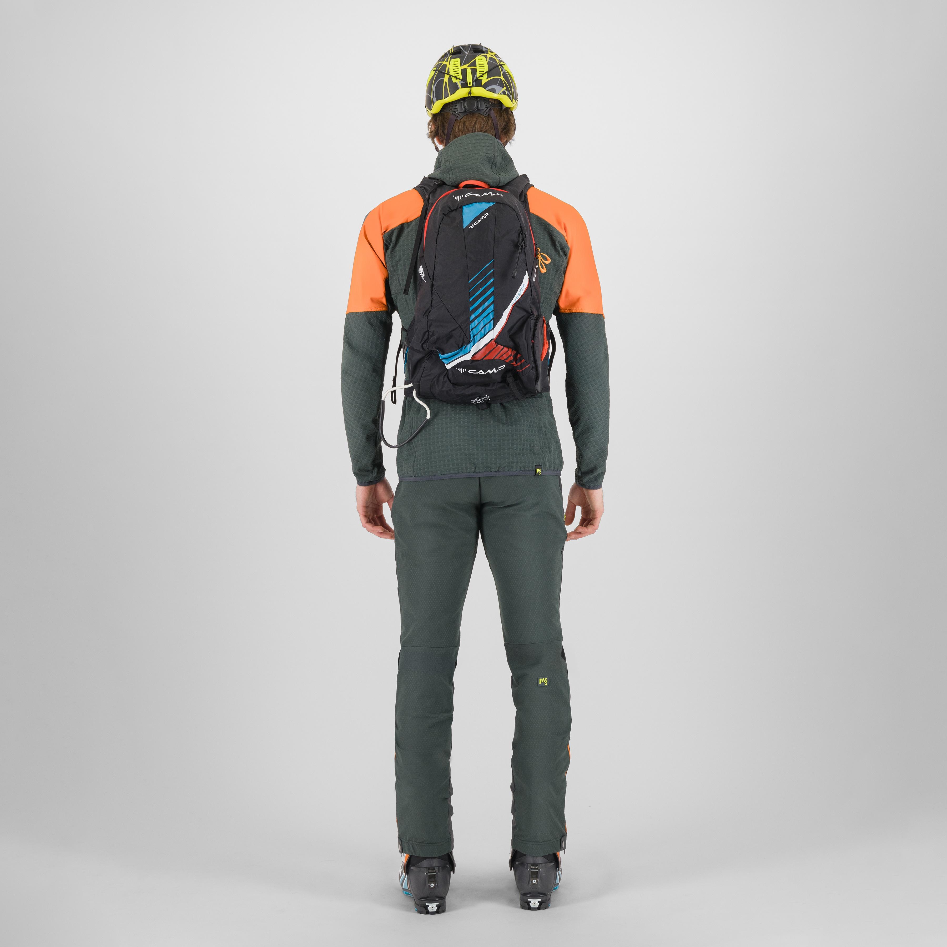 Alagna plus 2.0 jacket - vibr.orange/woodl.gray - karpos