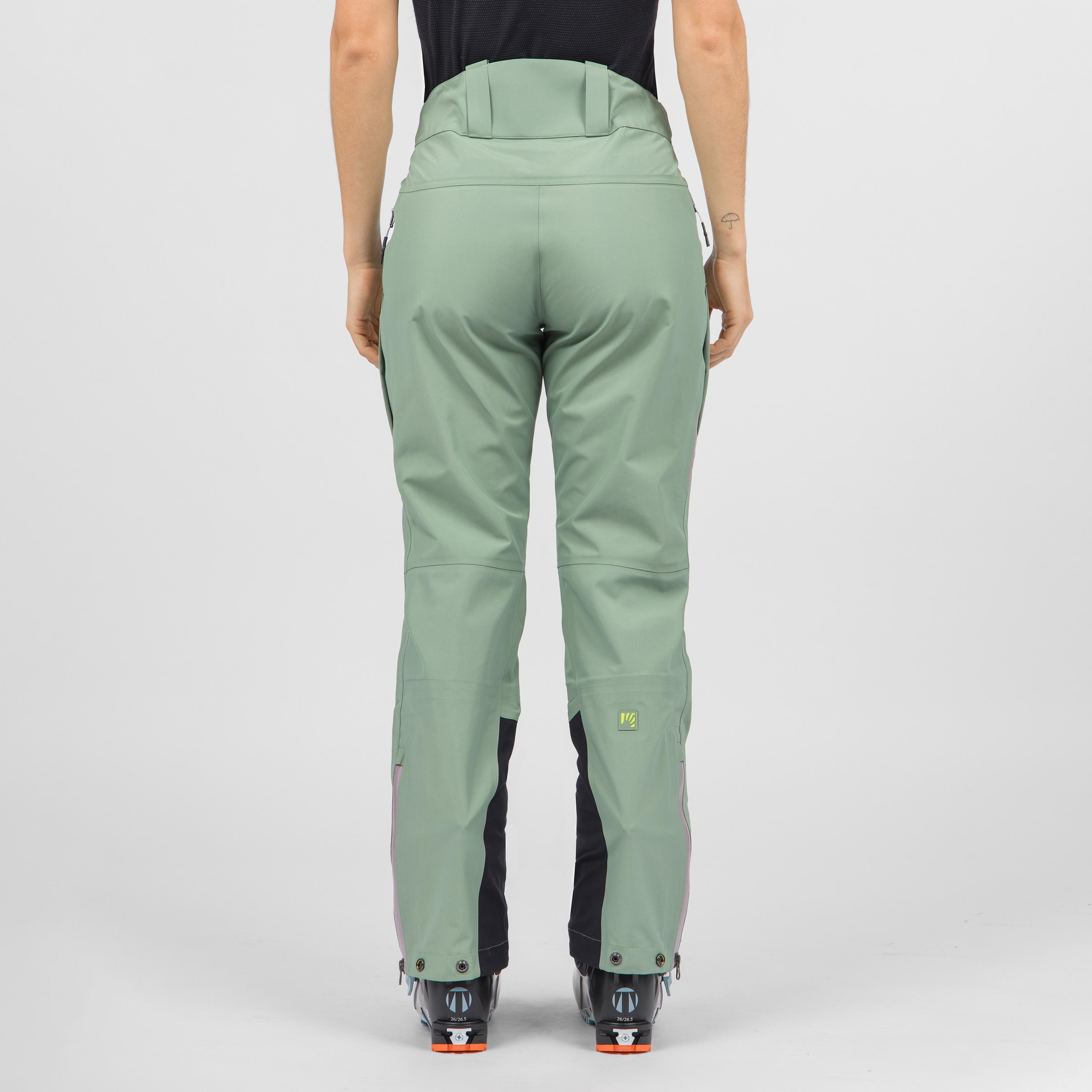 Squall w pants - hedge/lilac - karpos