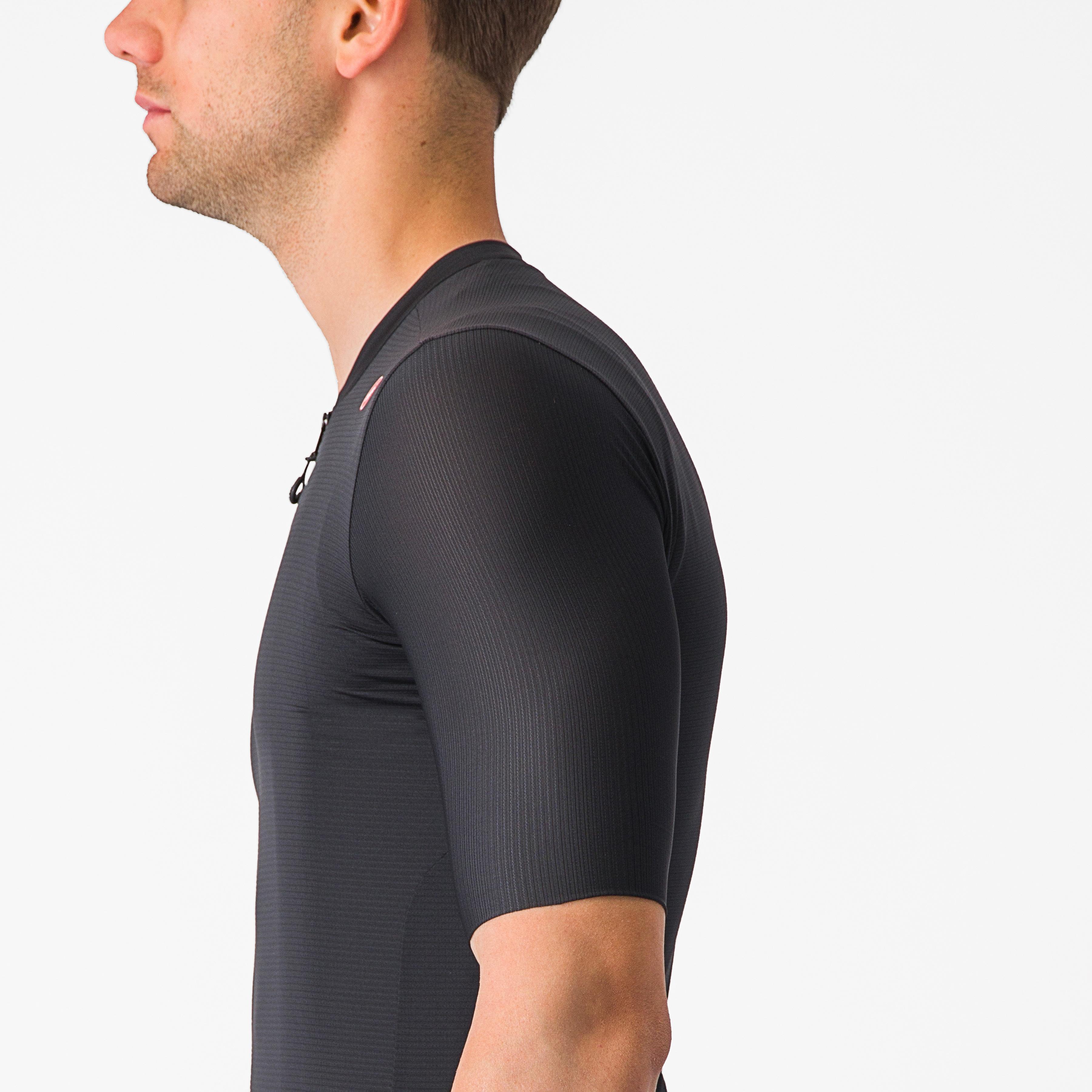 Espresso jersey - light black/dark gray - castelli