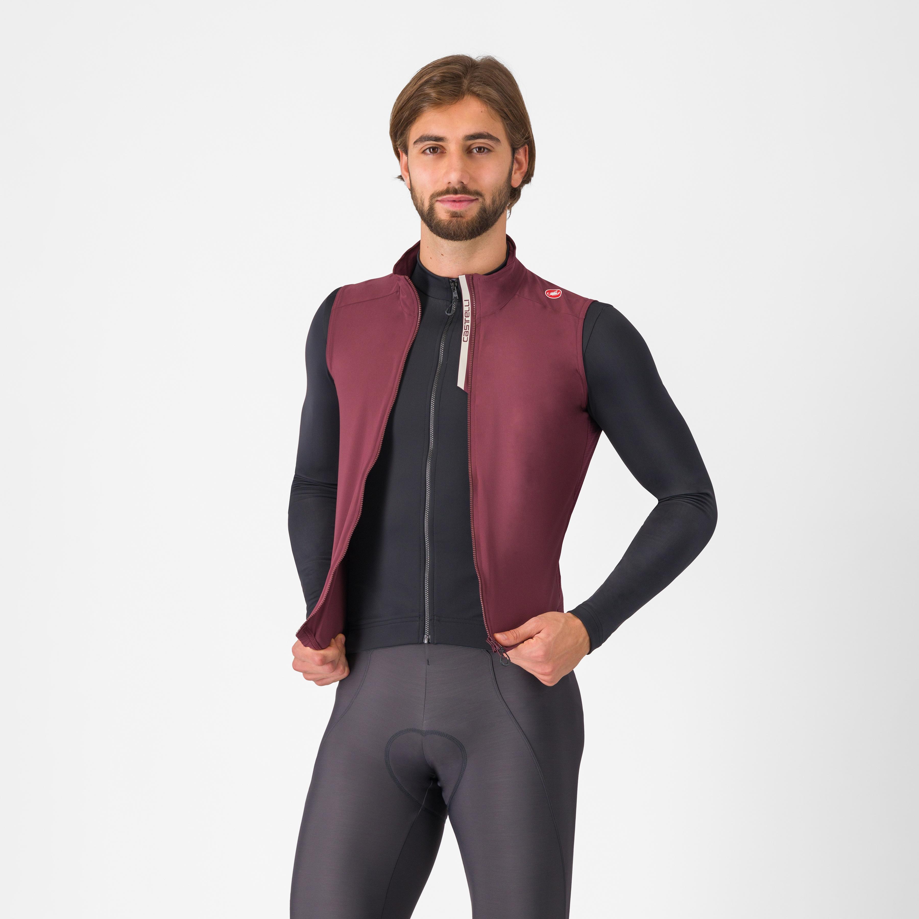 Espresso vest - deep bordeaux - castelli
