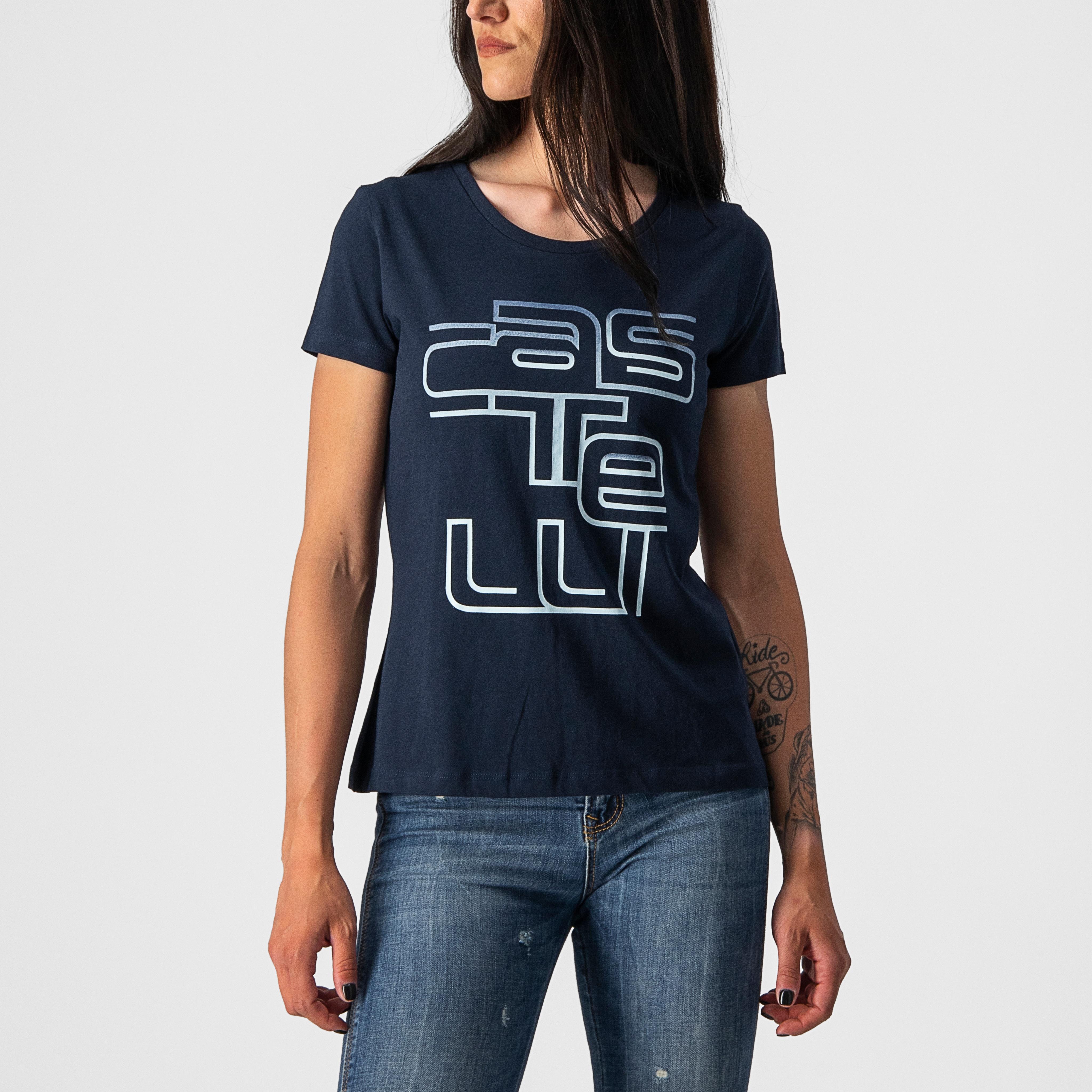 Bellagio tee - savile blue/sky light - castelli
