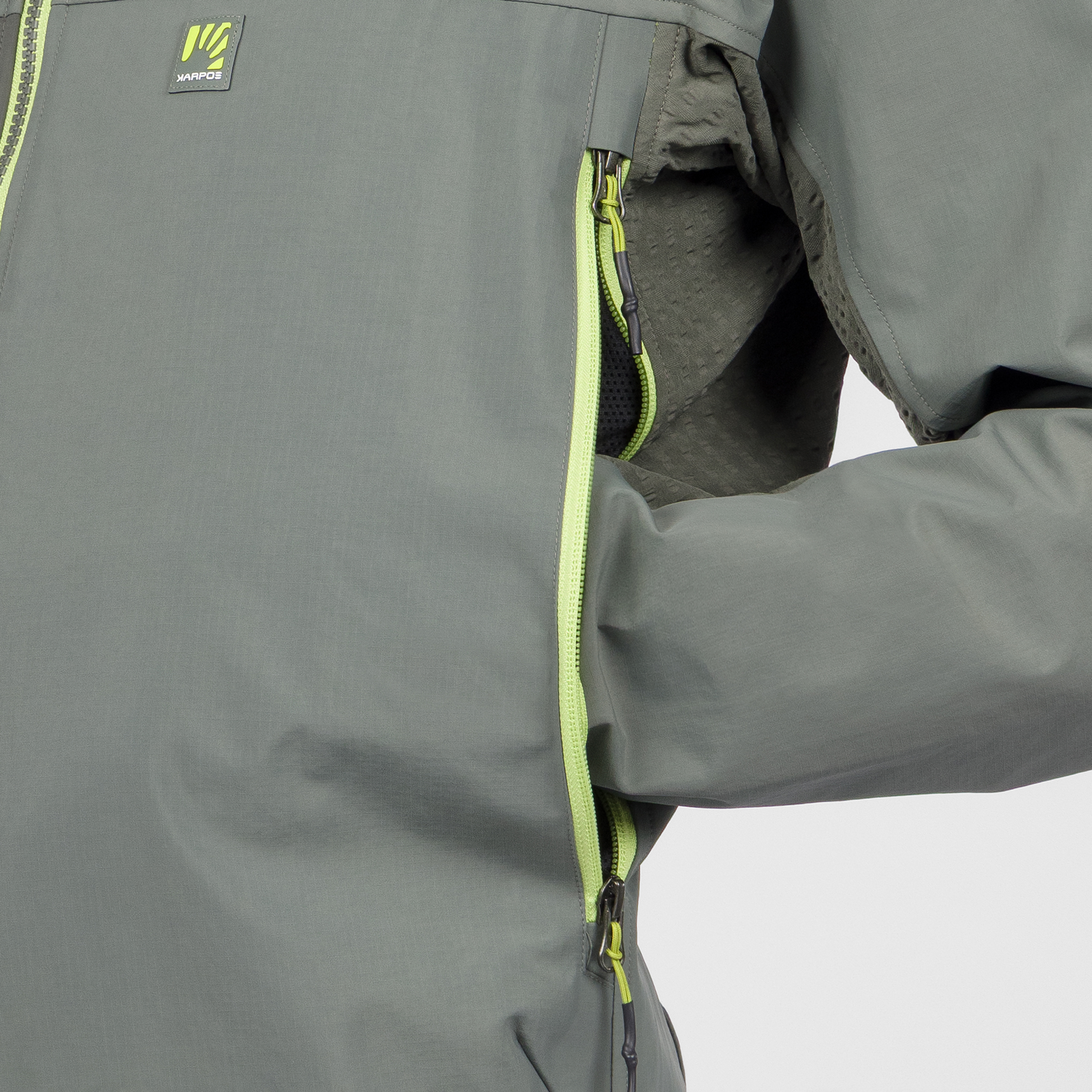 Pizzo bianco evo jacket - castor/kambaba - karpos