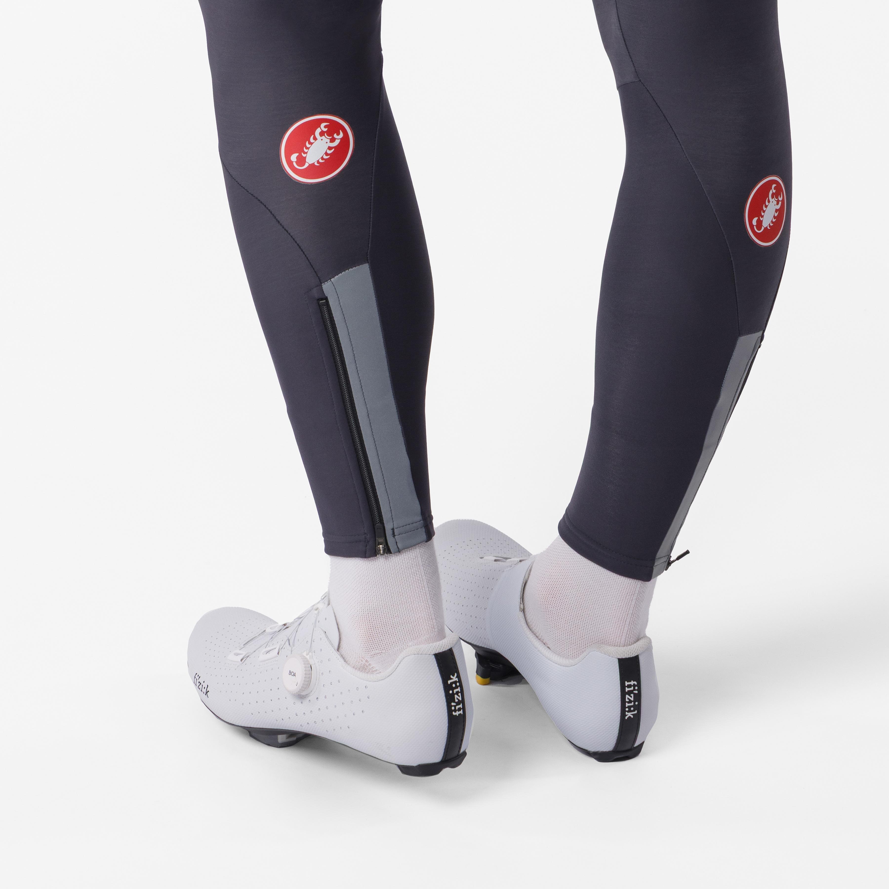 Sorpasso ros bibtight - dark gray - castelli