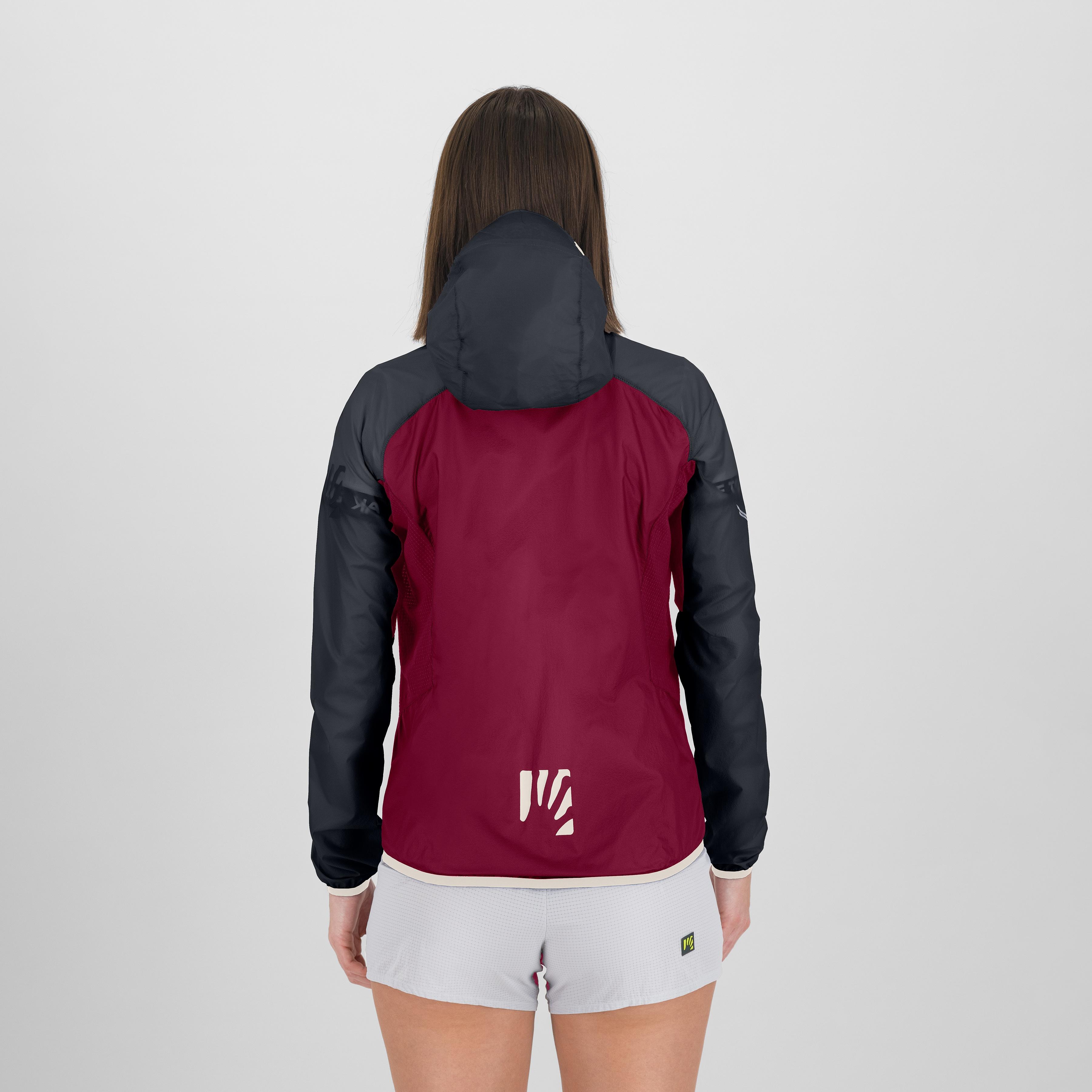 Lavaredo wind w jacket - beet red/vulcan - karpos