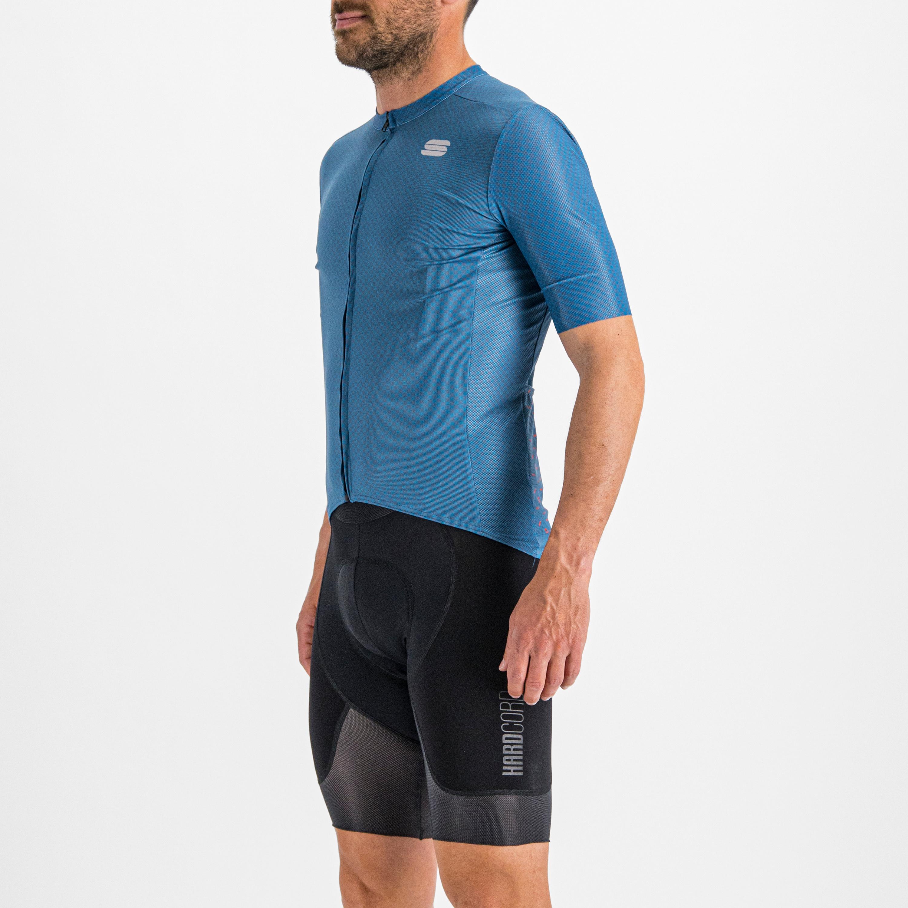 Checkmate jersey - blue sea berry blue - sportful
