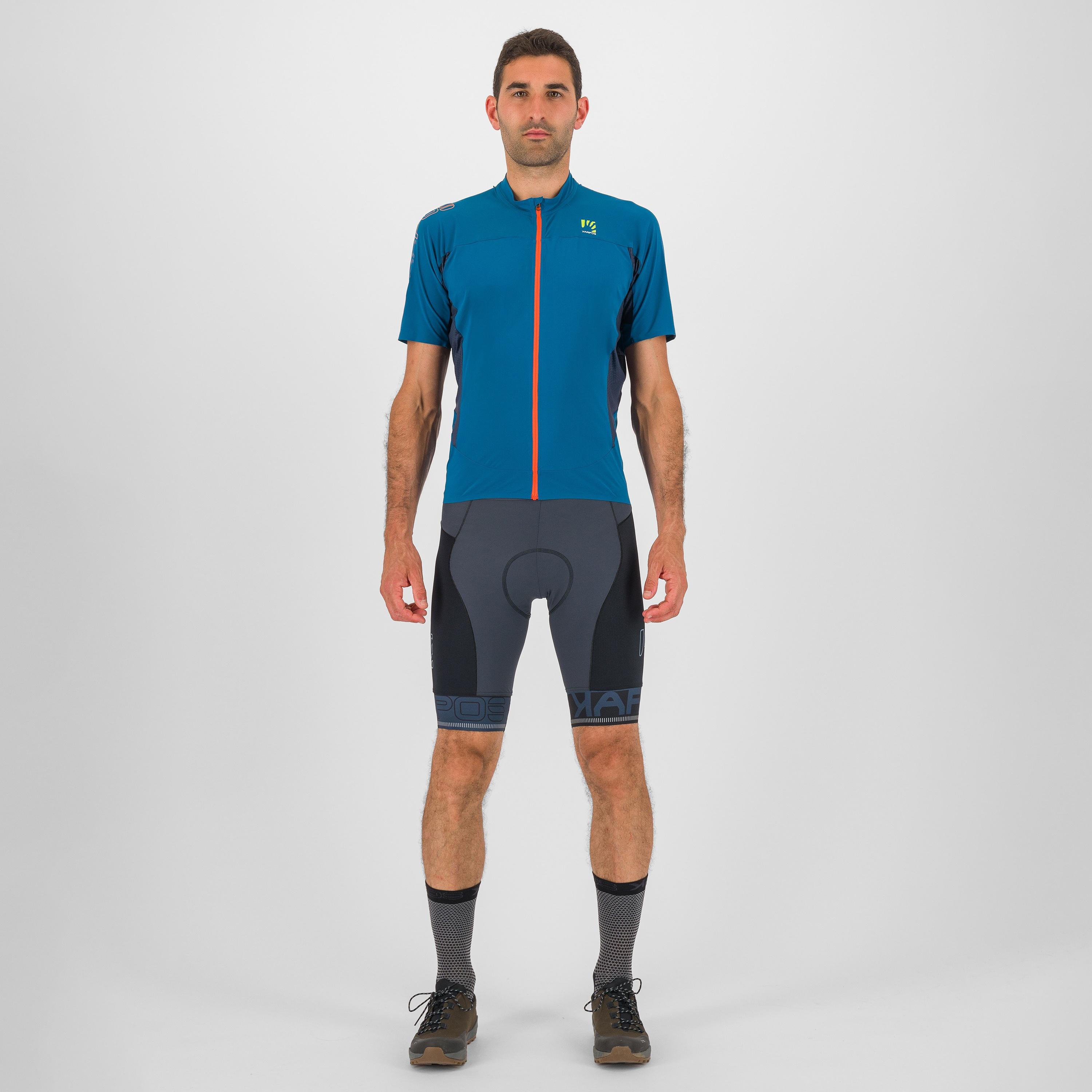 Pralongia evo jersey - moroccan blue/outer space - karpos