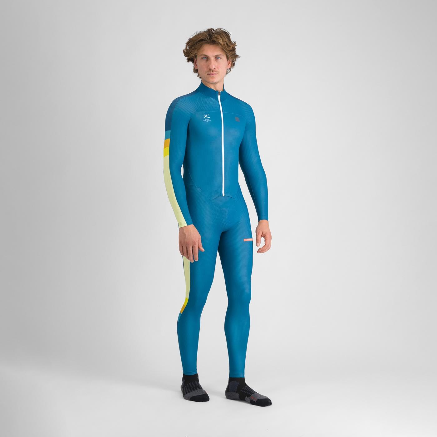 Apex suit - blue corsair/green /yellow - sportful