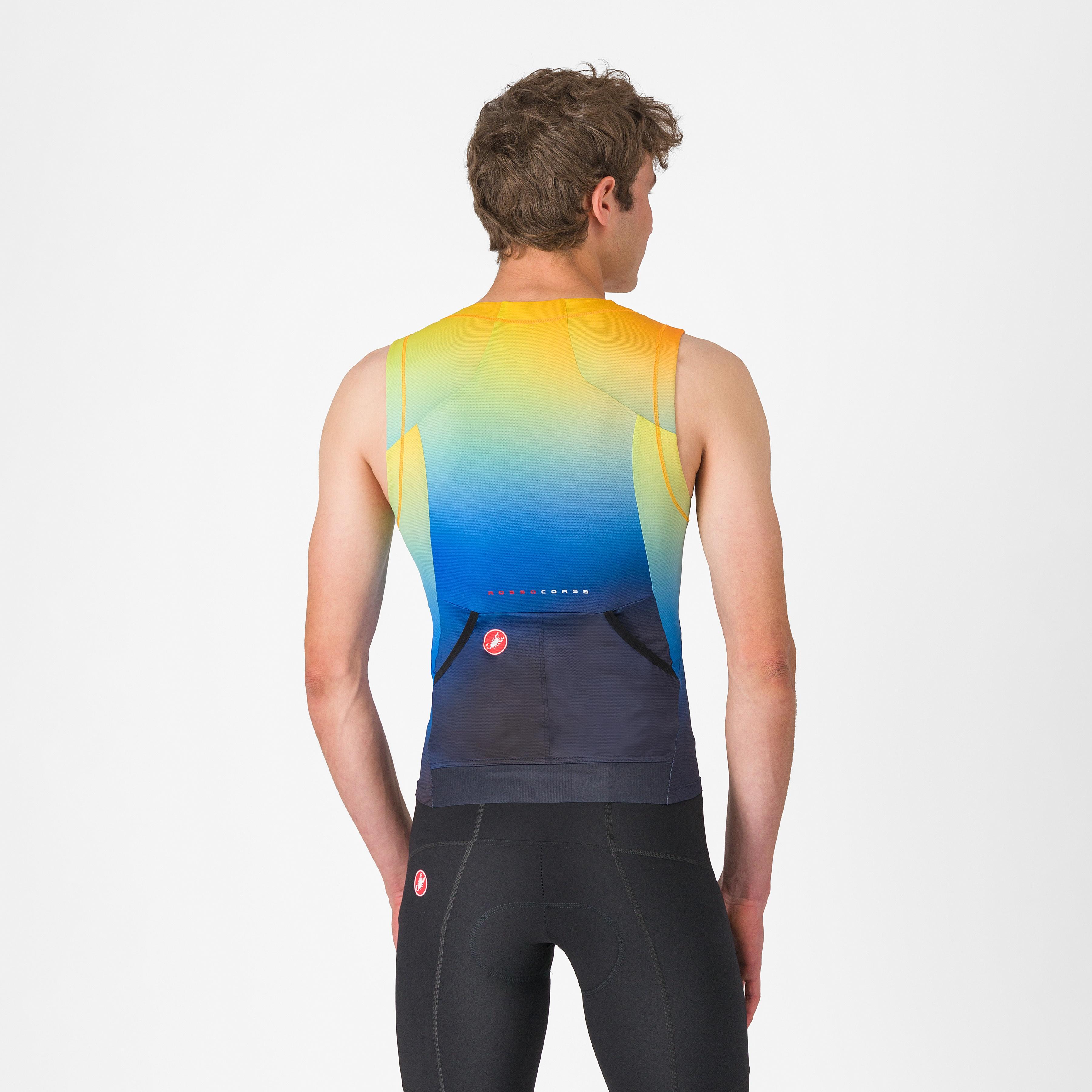 Free speed 3 top - belgian blue/multicolor vivid - castelli