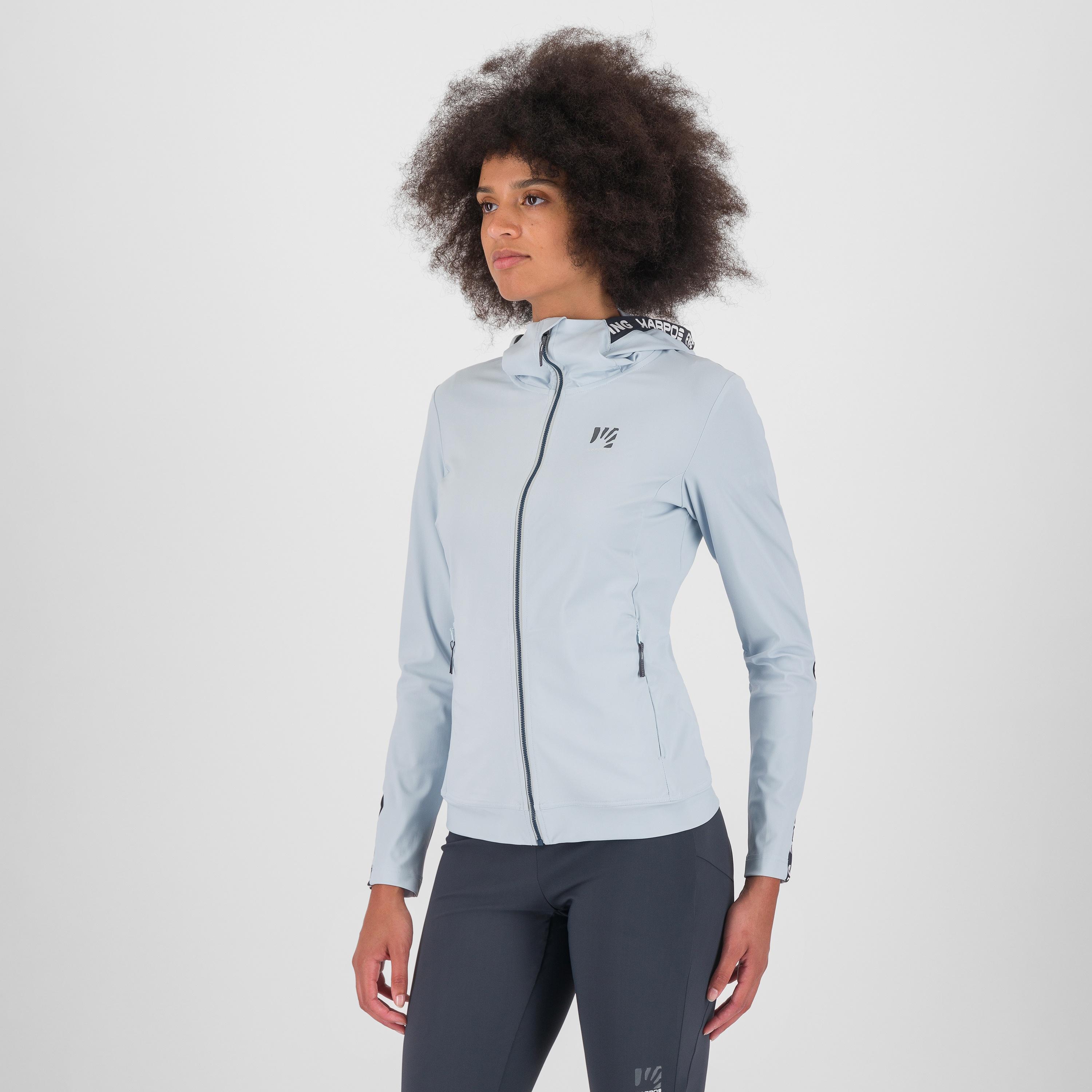 Easyfrizz w full-zip hoodie - skywriting/ombre blue - karpos