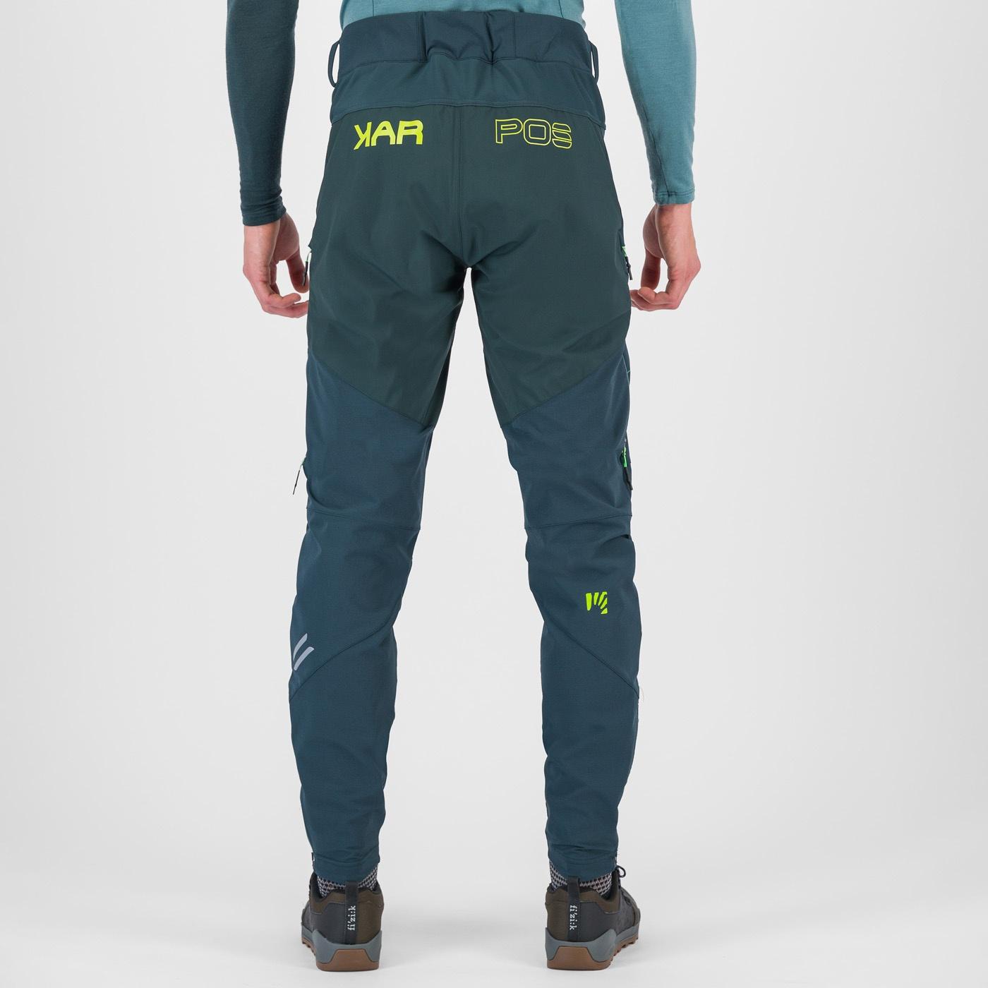 Val viola winter pant - forest/kiwi colada - karpos