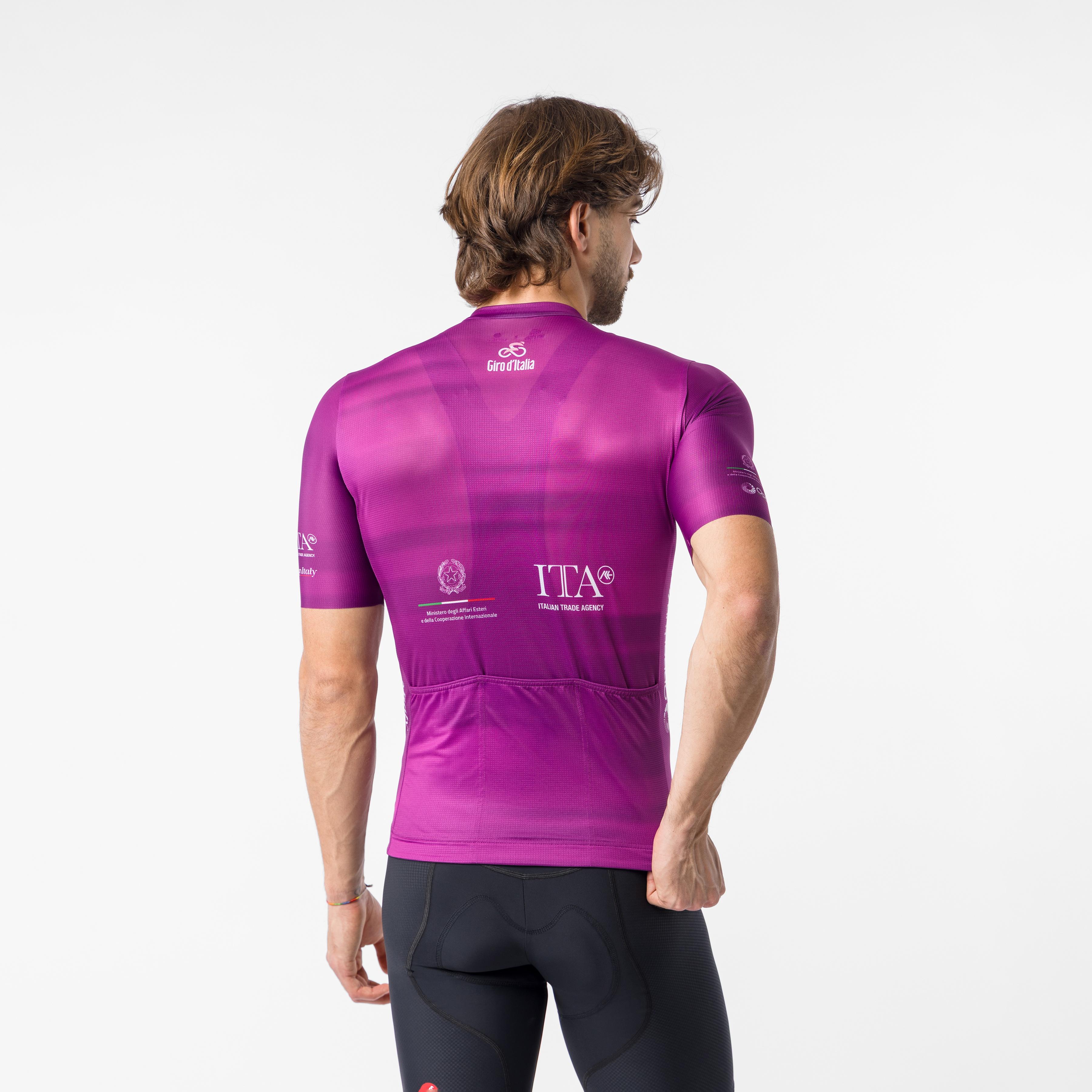 #giro109 competizione 4 jersey - ciclamino - castelli