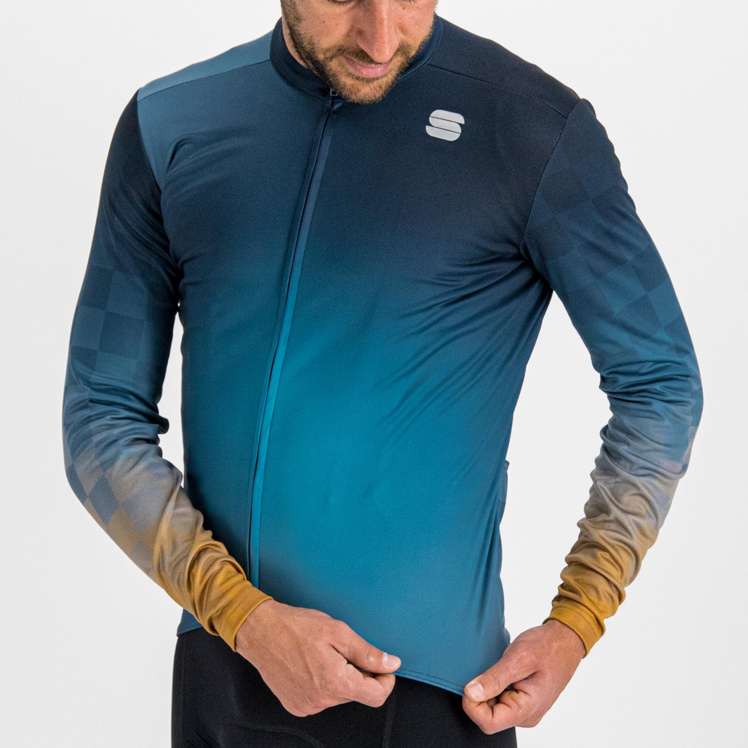 Rocket thermal jersey - galaxy blue leather - sportful