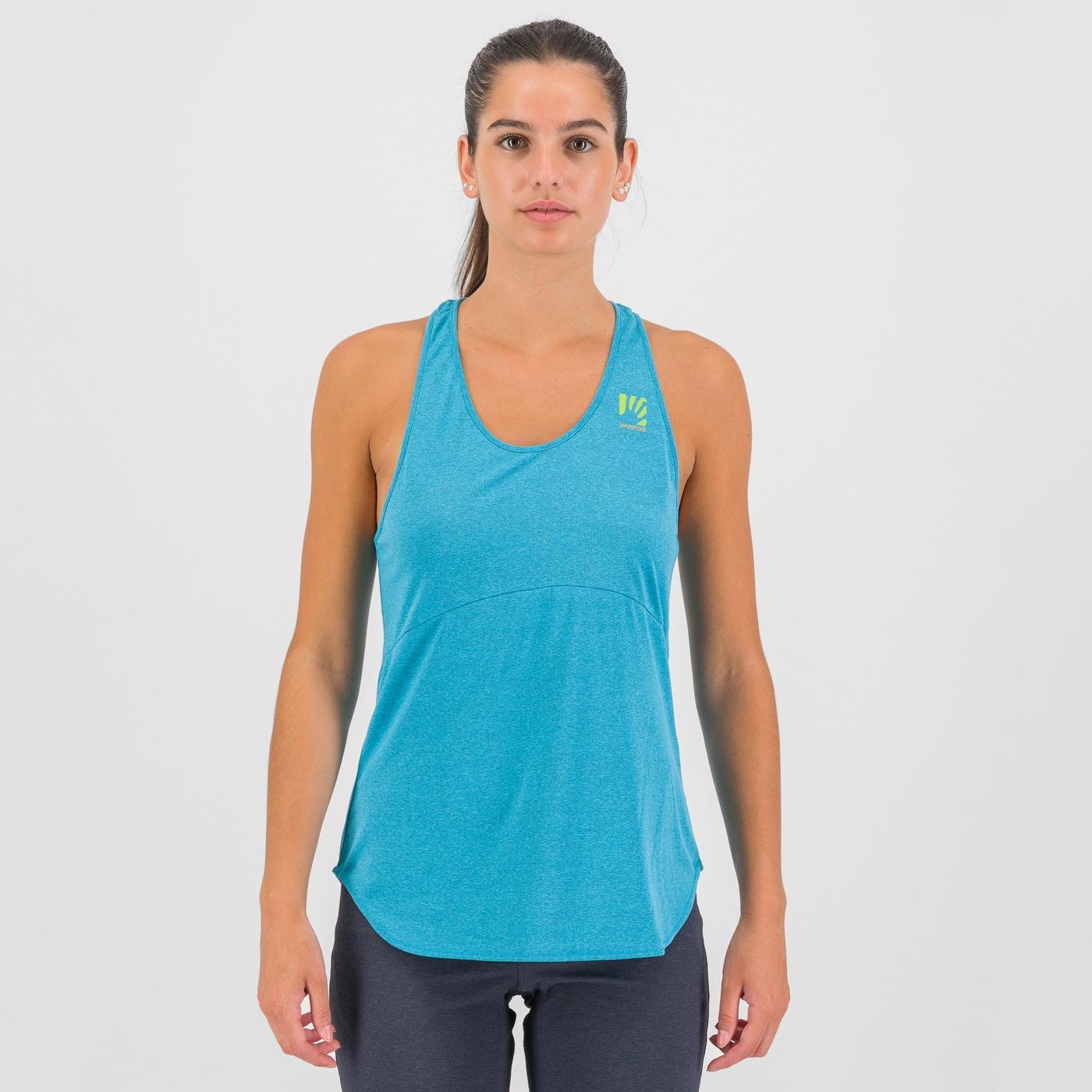 Alta via polartec w tank - blue atoll - karpos