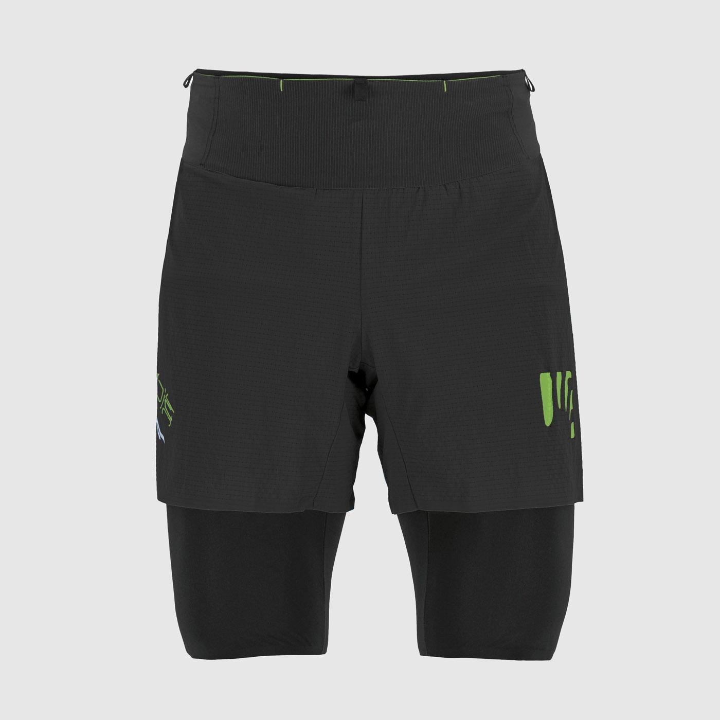 Cengia short - black/jasmine green - karpos