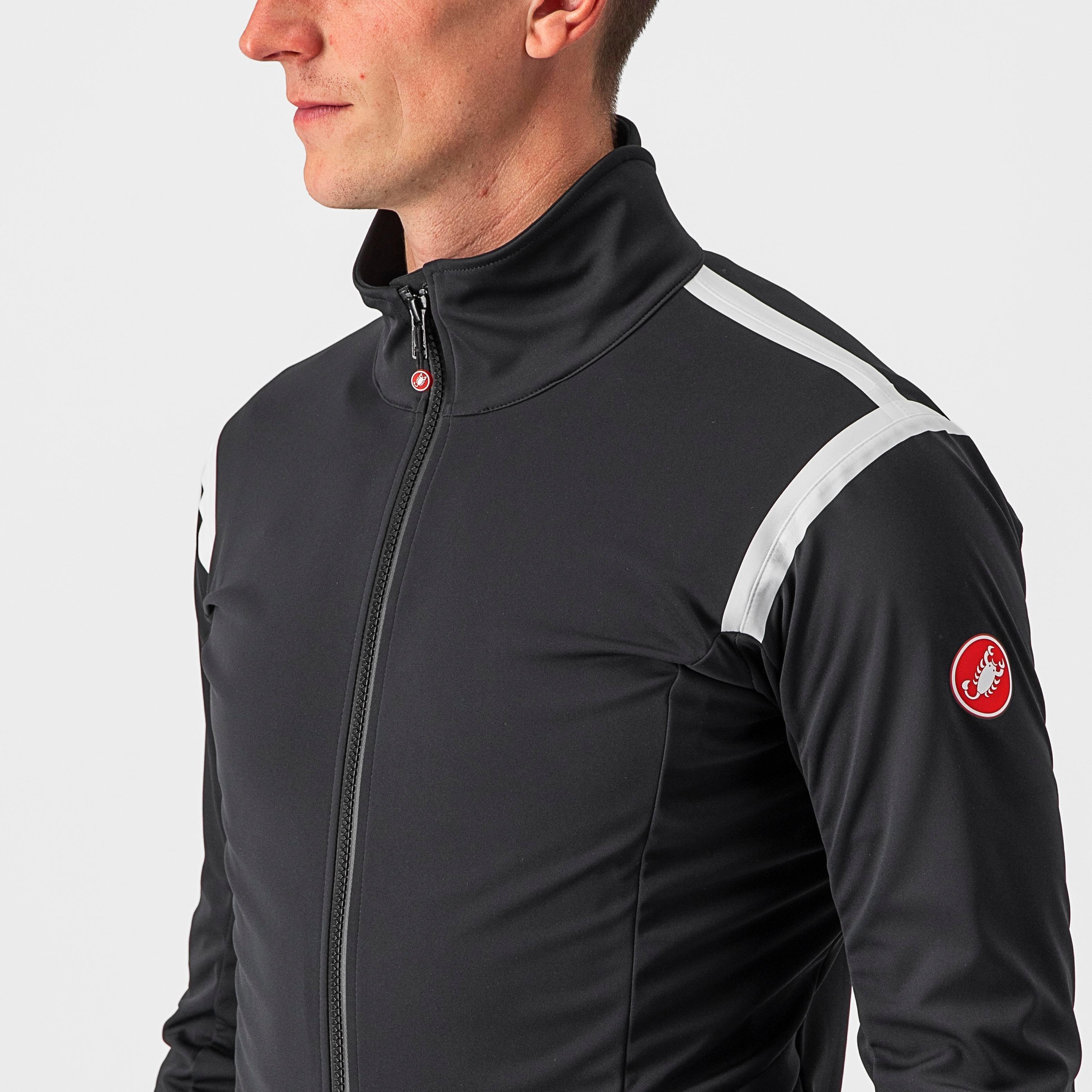 Alpha ros 2 light jacket - light black/white-black - castelli