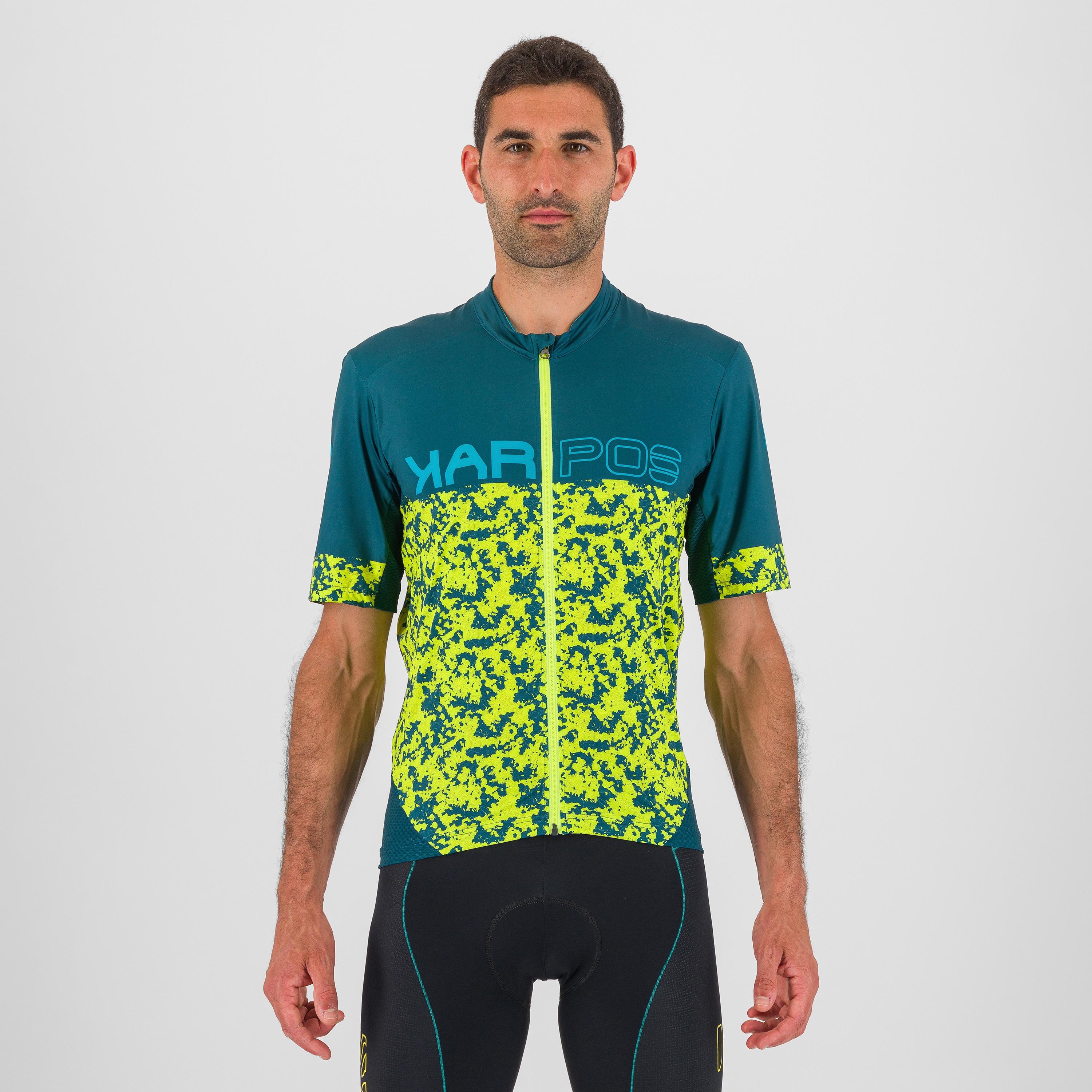 Jump jersey - refl. pound/yellow fluo/enamel - karpos