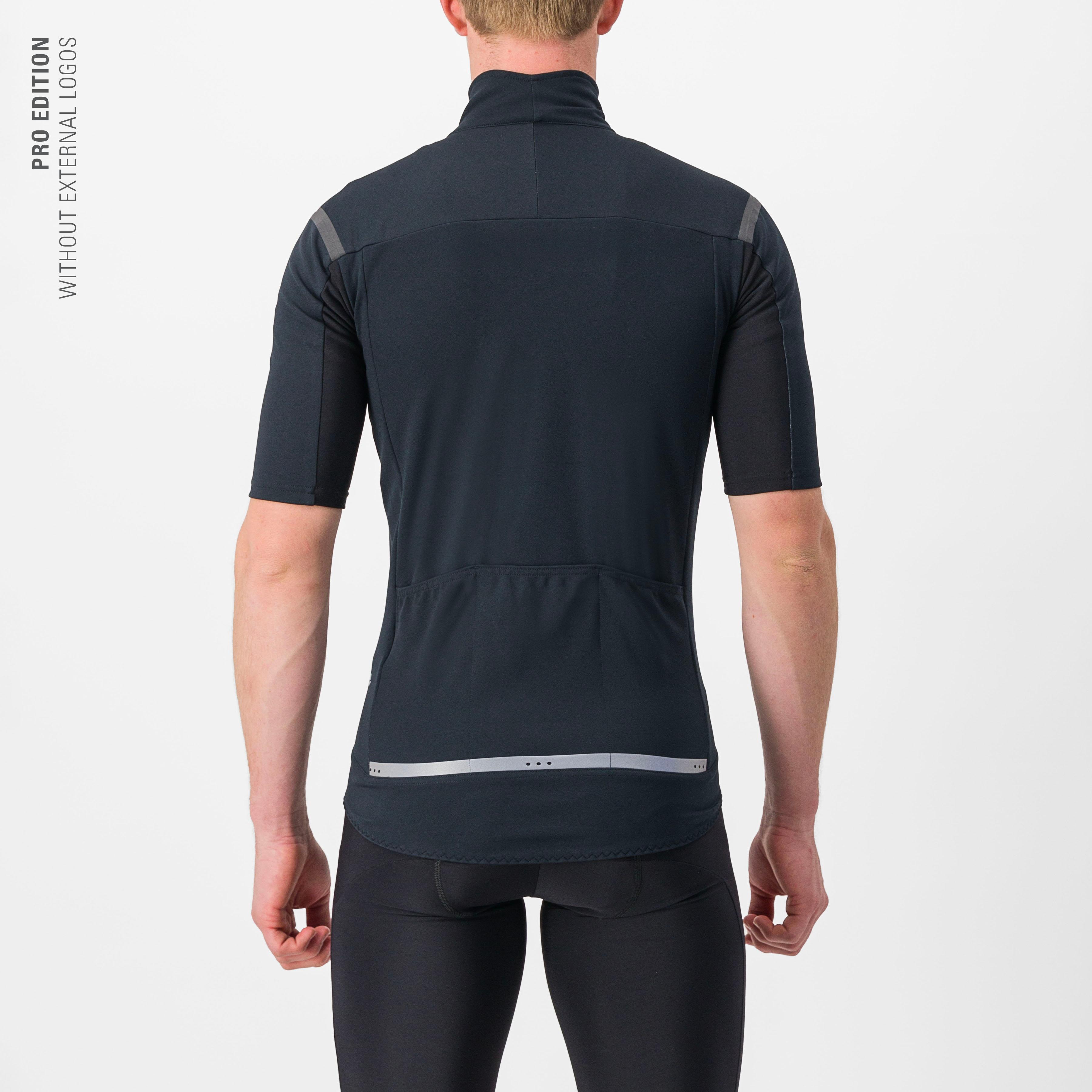 Gabba ros 2 pro - light black/black reflex - castelli