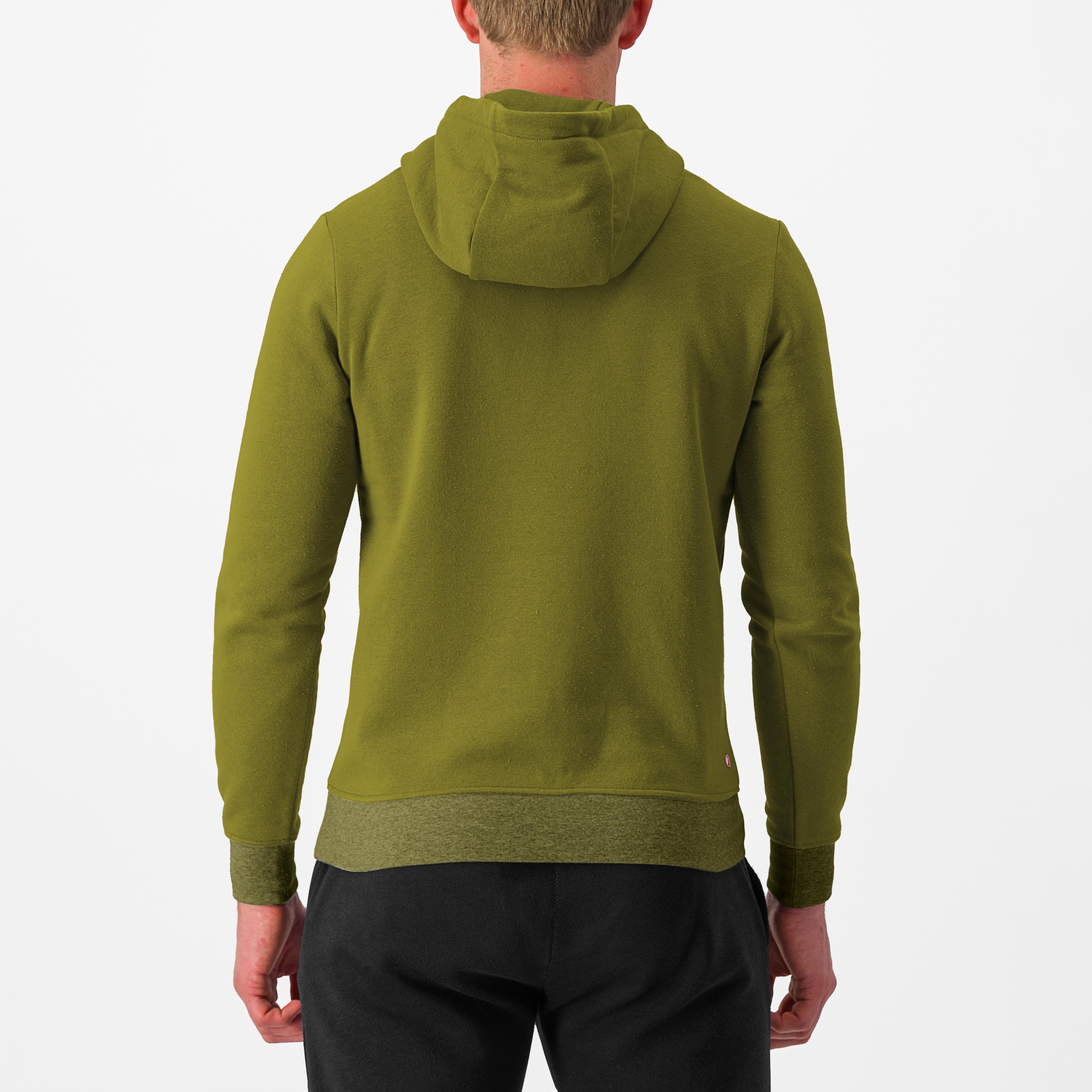 Logo hoodie - avocado green - castelli
