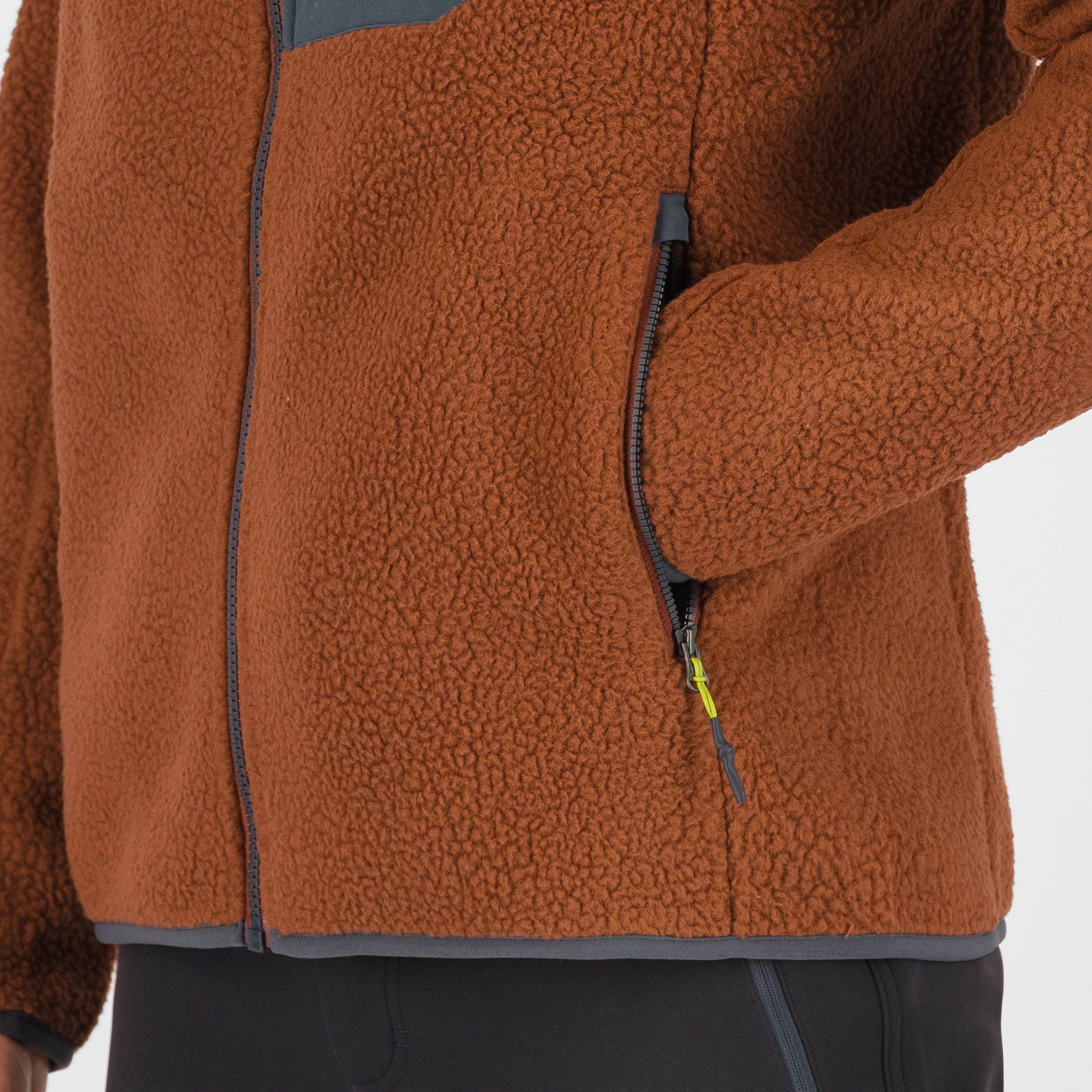 Moiazza retrò fleece - mahogany/woodl.gray - karpos