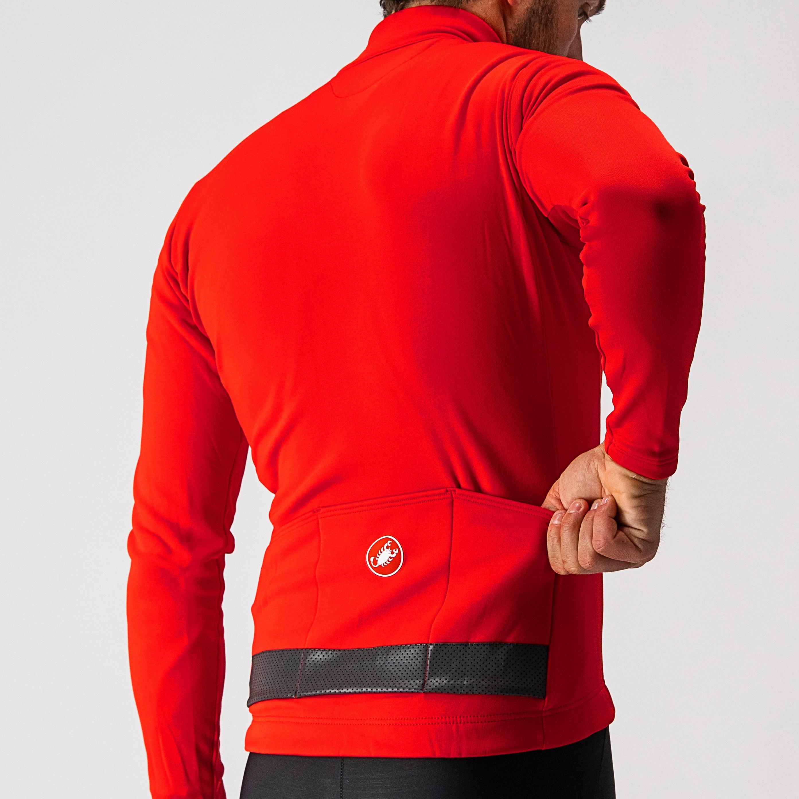 Puro 3 jersey fz - red/black reflex - castelli