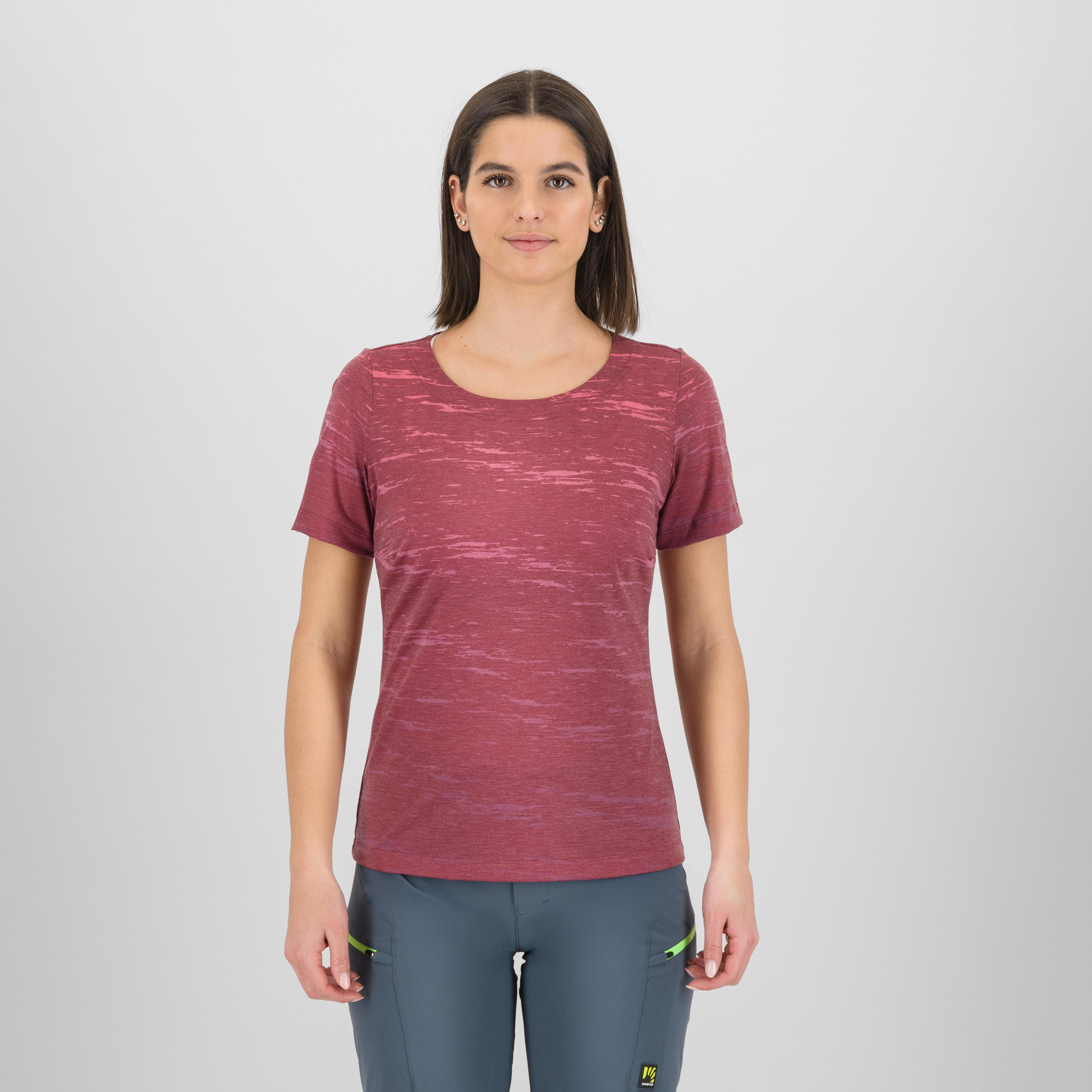 Tremalzo w tee - beet red/virtual pink - karpos
