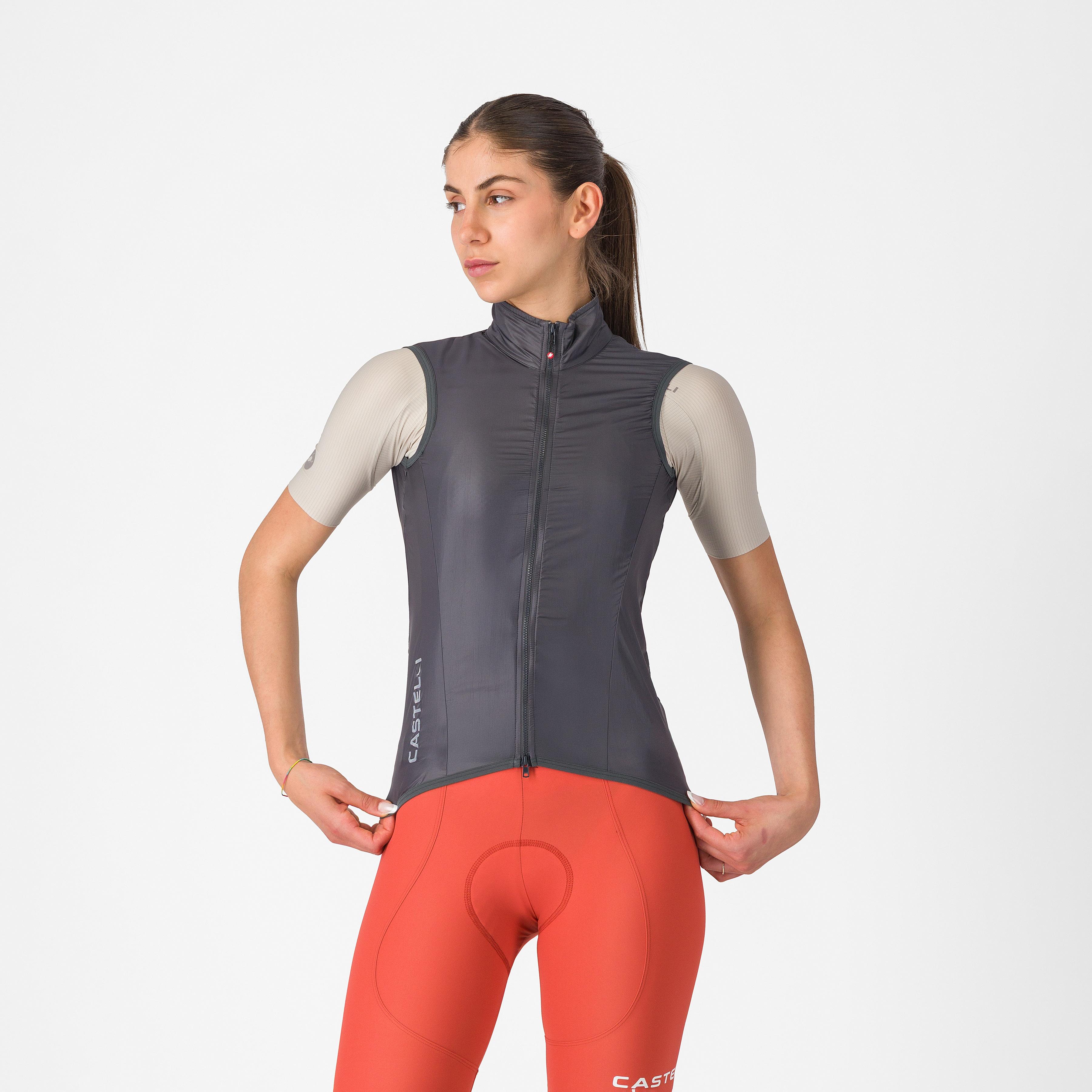 Aria 2 w vest - dark gray - castelli