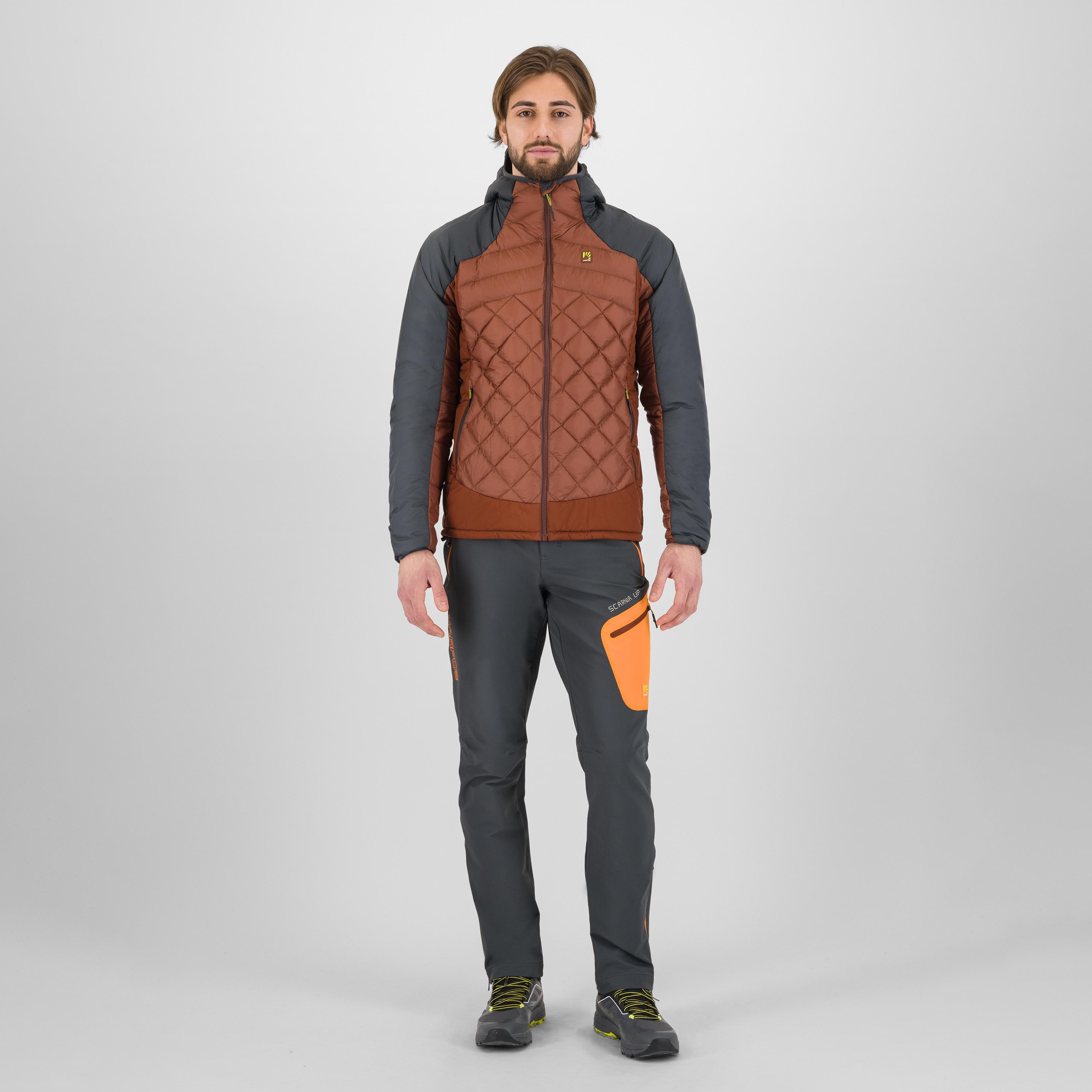 Lastei active plus jacket - mahogany/woodl.gray - karpos