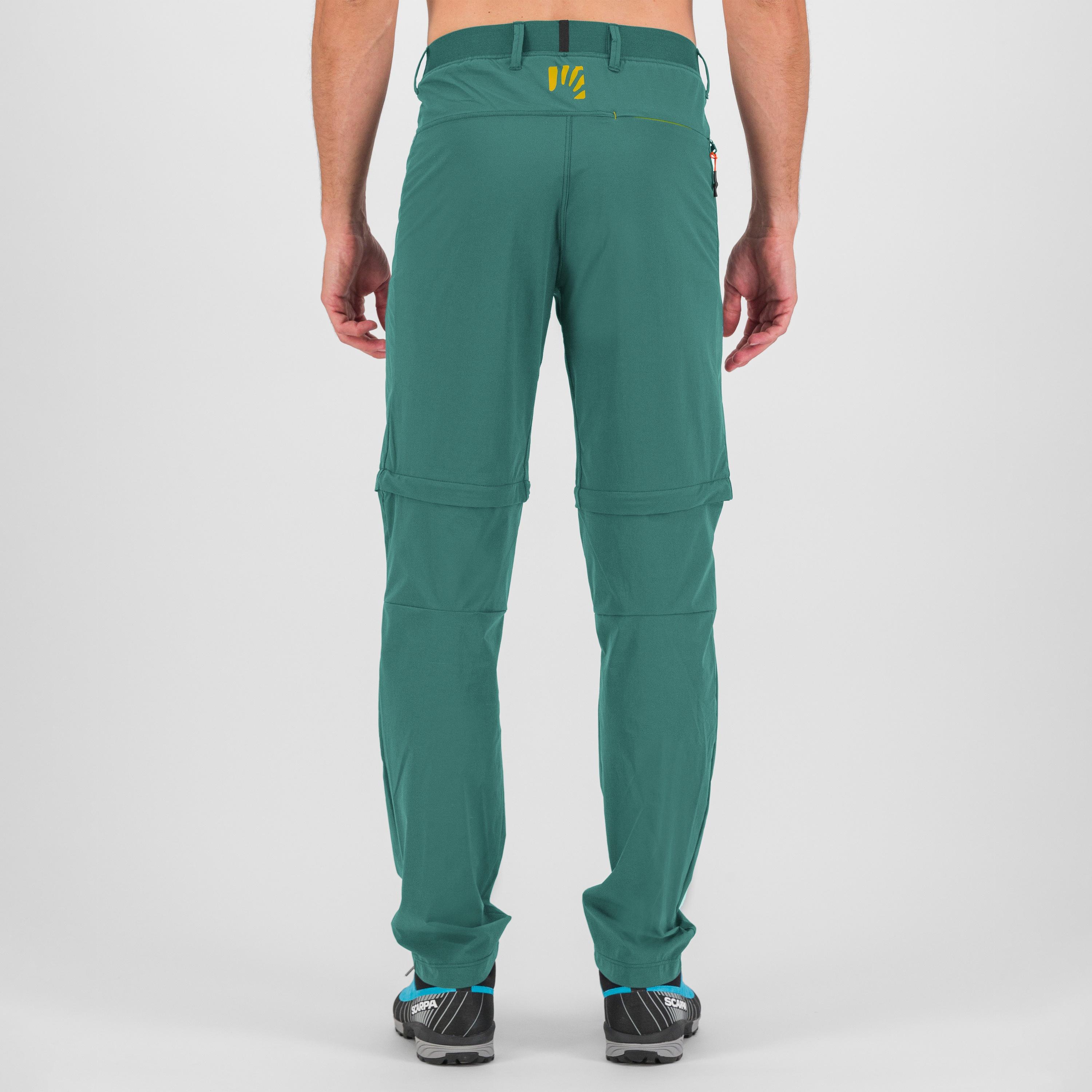 Tre cime zip-off pant - north atlantic/lemon curry - karpos