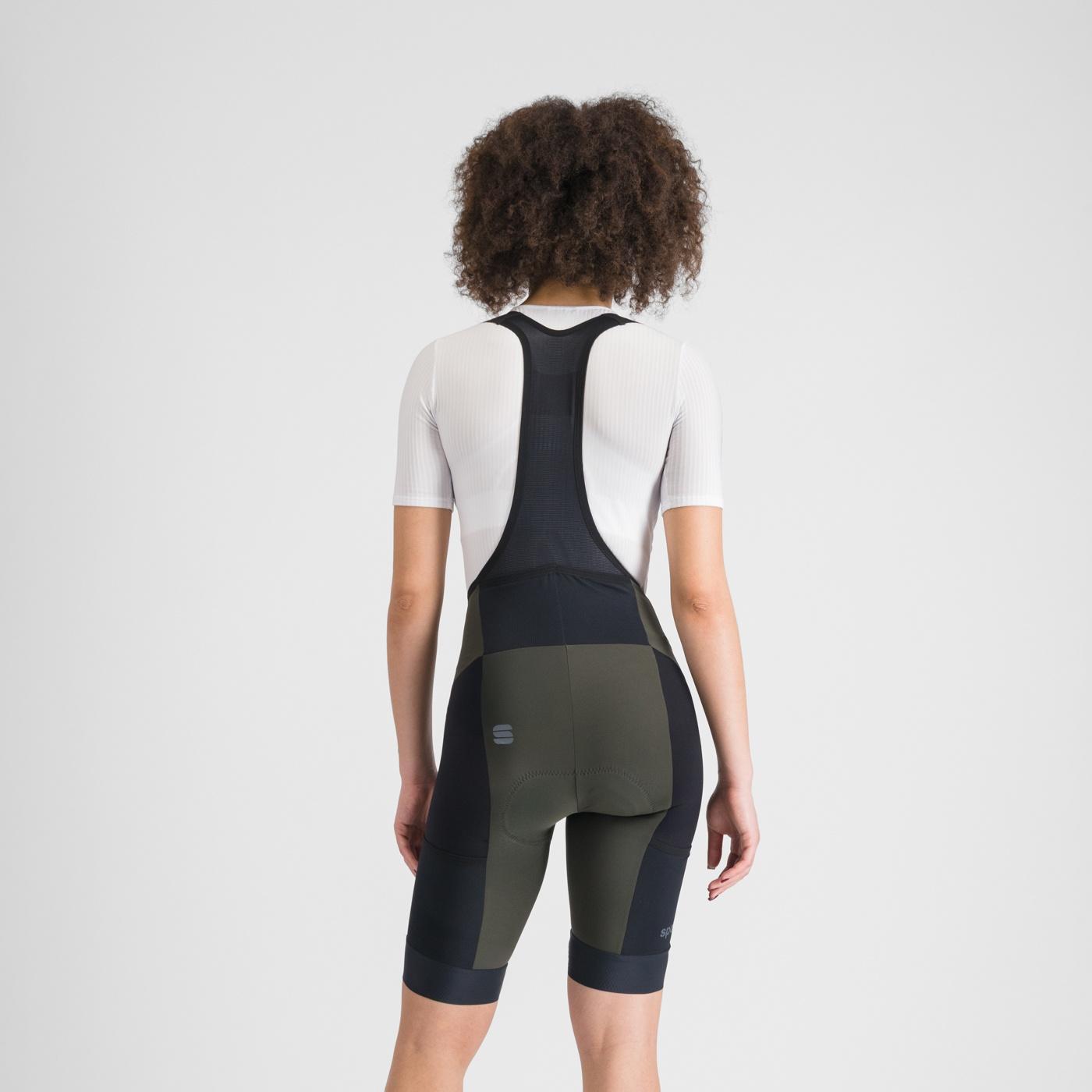 Supergiara 2 w bibshort - midnight forest / black - sportful