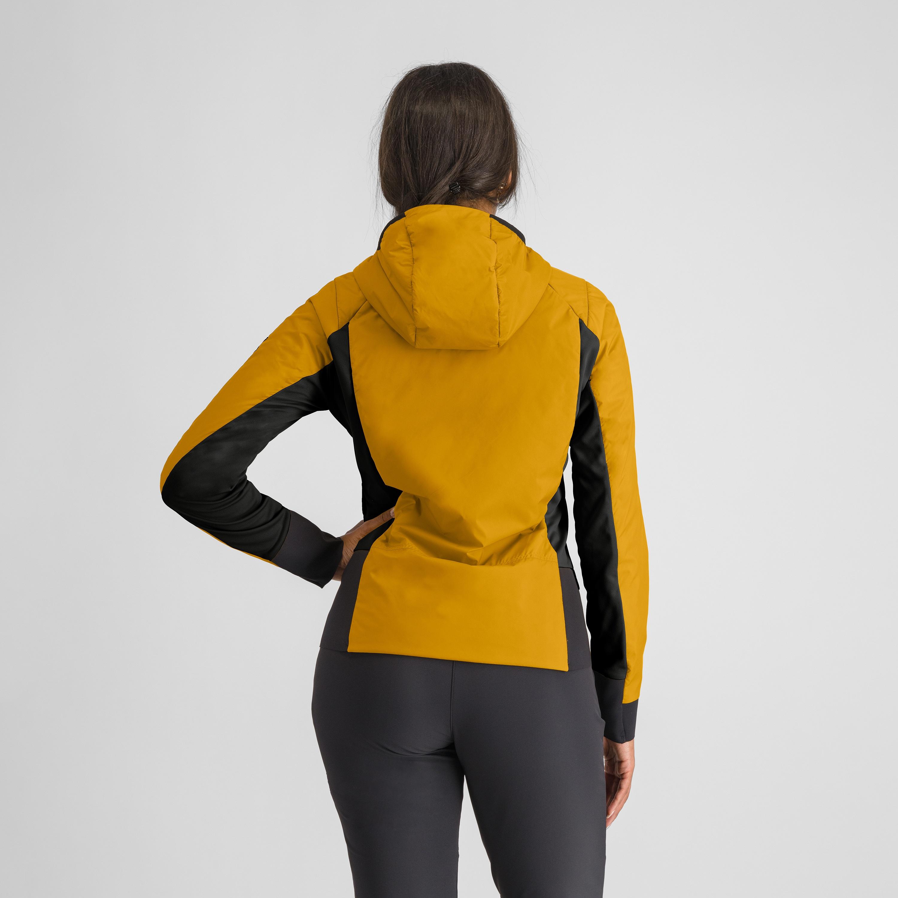 Xplore thermal w jacket - wood yellow/black - sportful