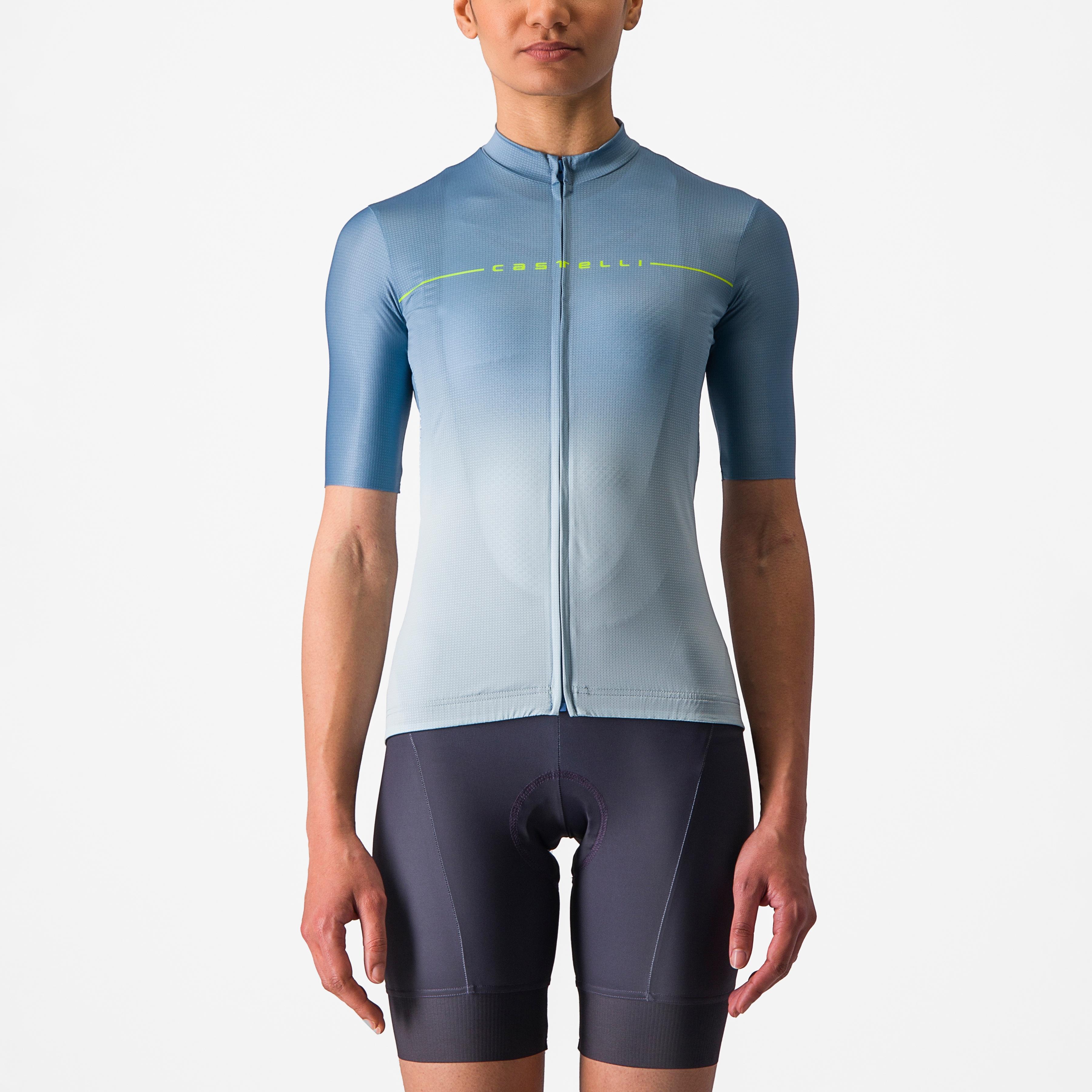 Salita jersey - steel blue/winter sky-electric - castelli