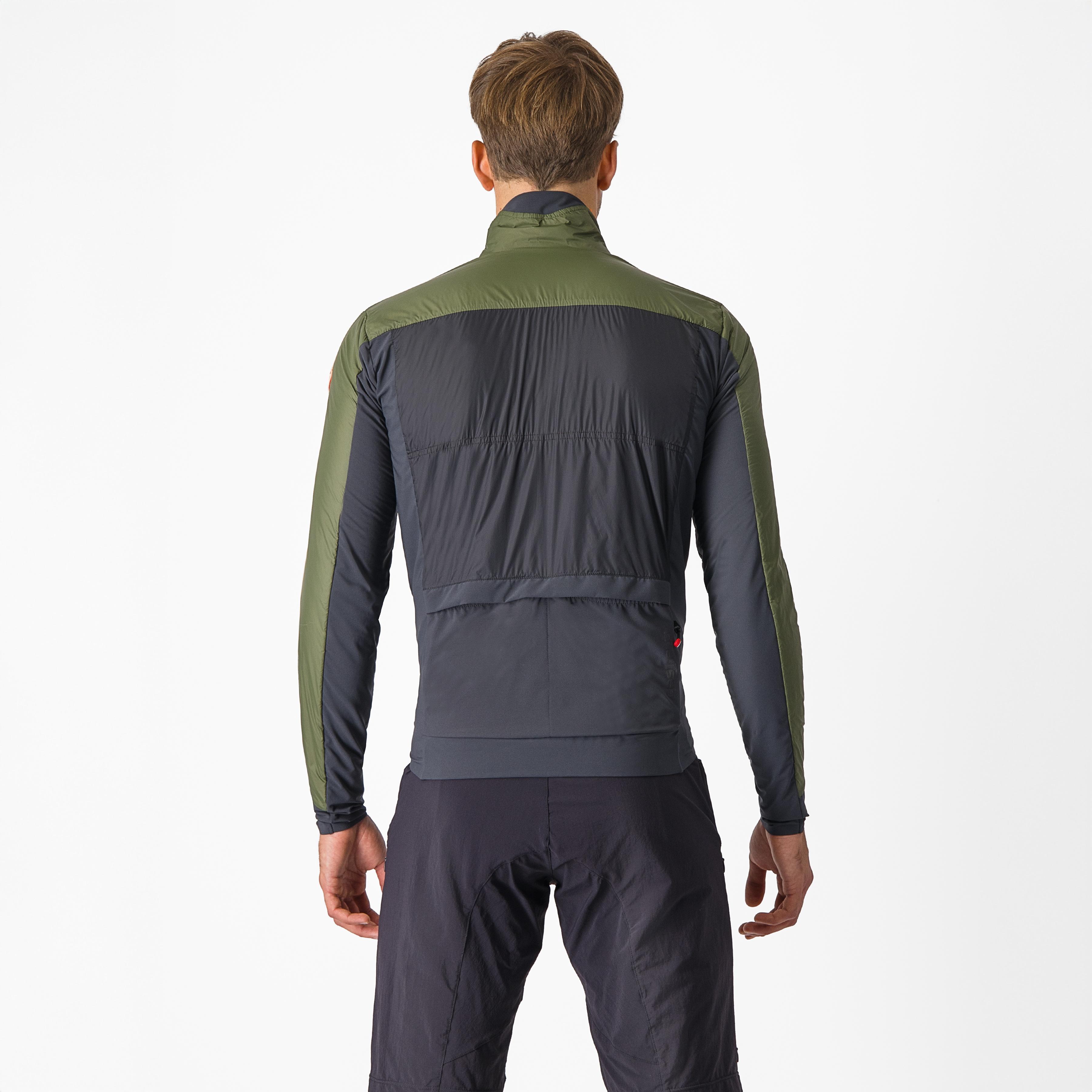 Unlimited puffy jacket - light military green/dark gray - castelli