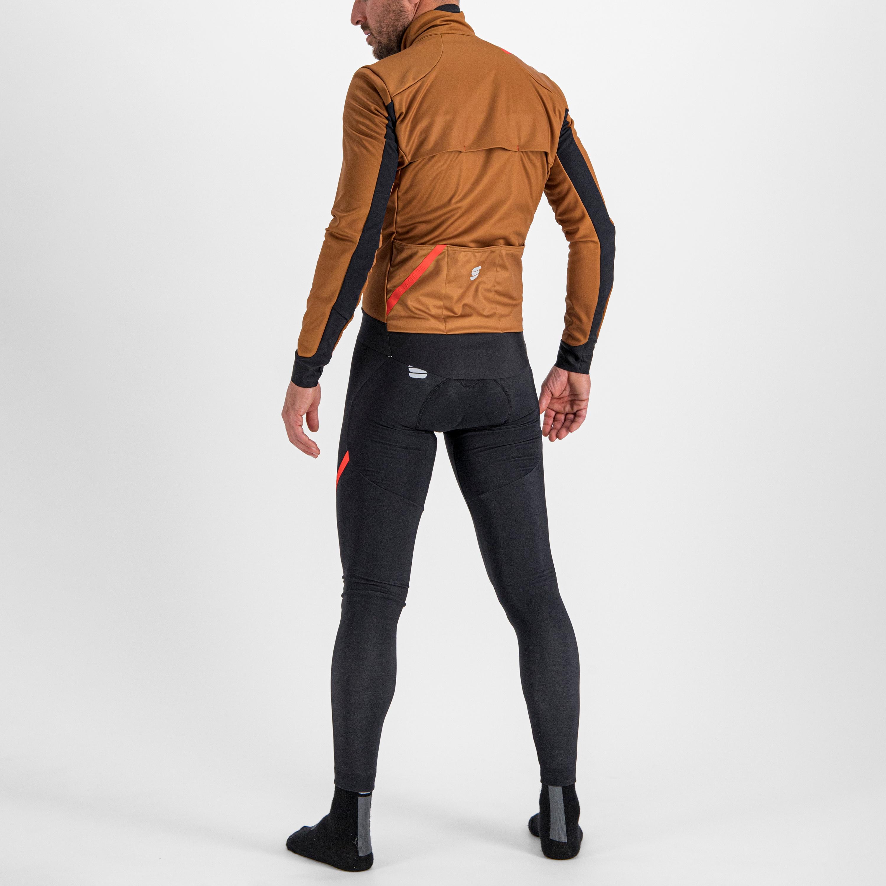 Fiandre warm jacket - leather - sportful