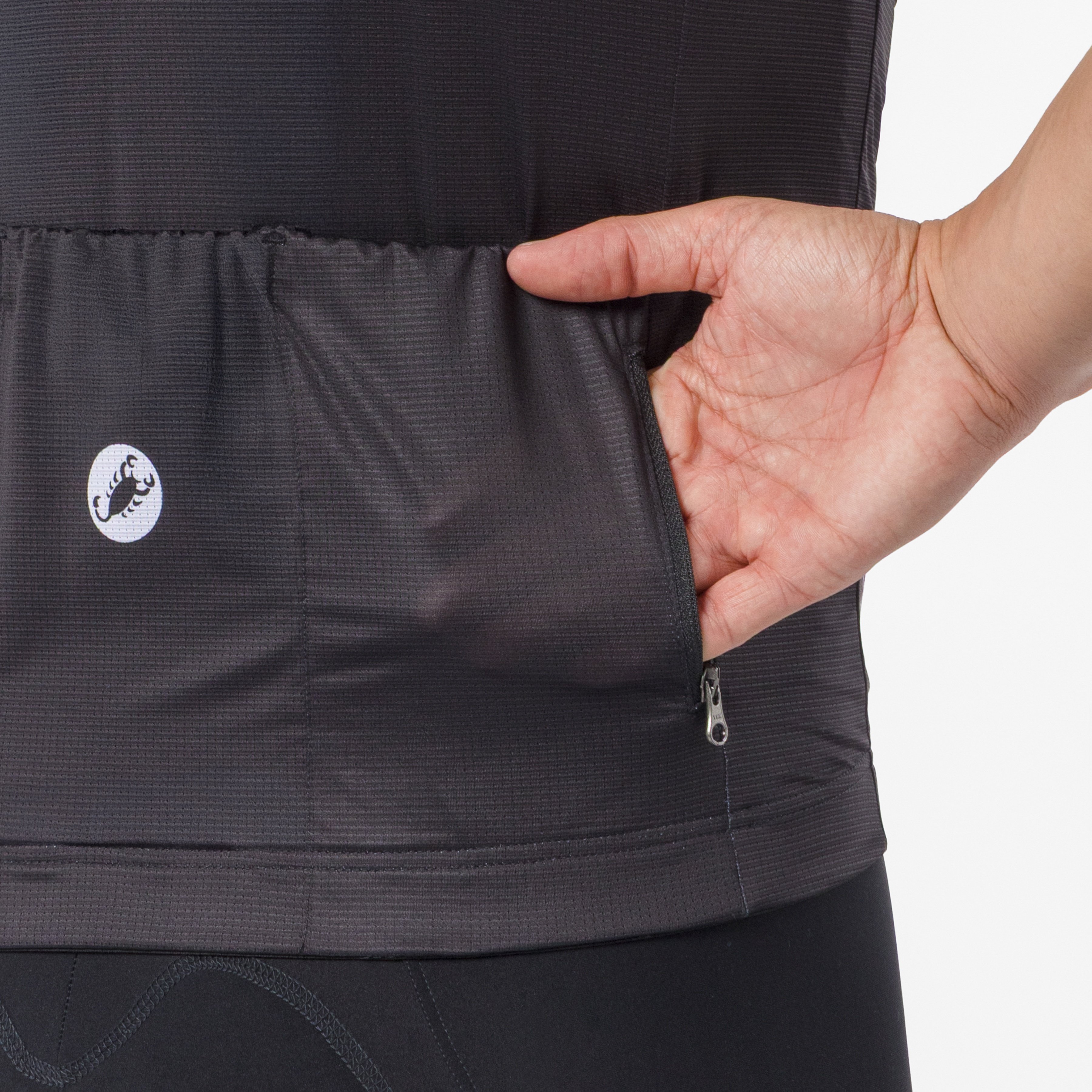 Quadro jersey - black/white - castelli