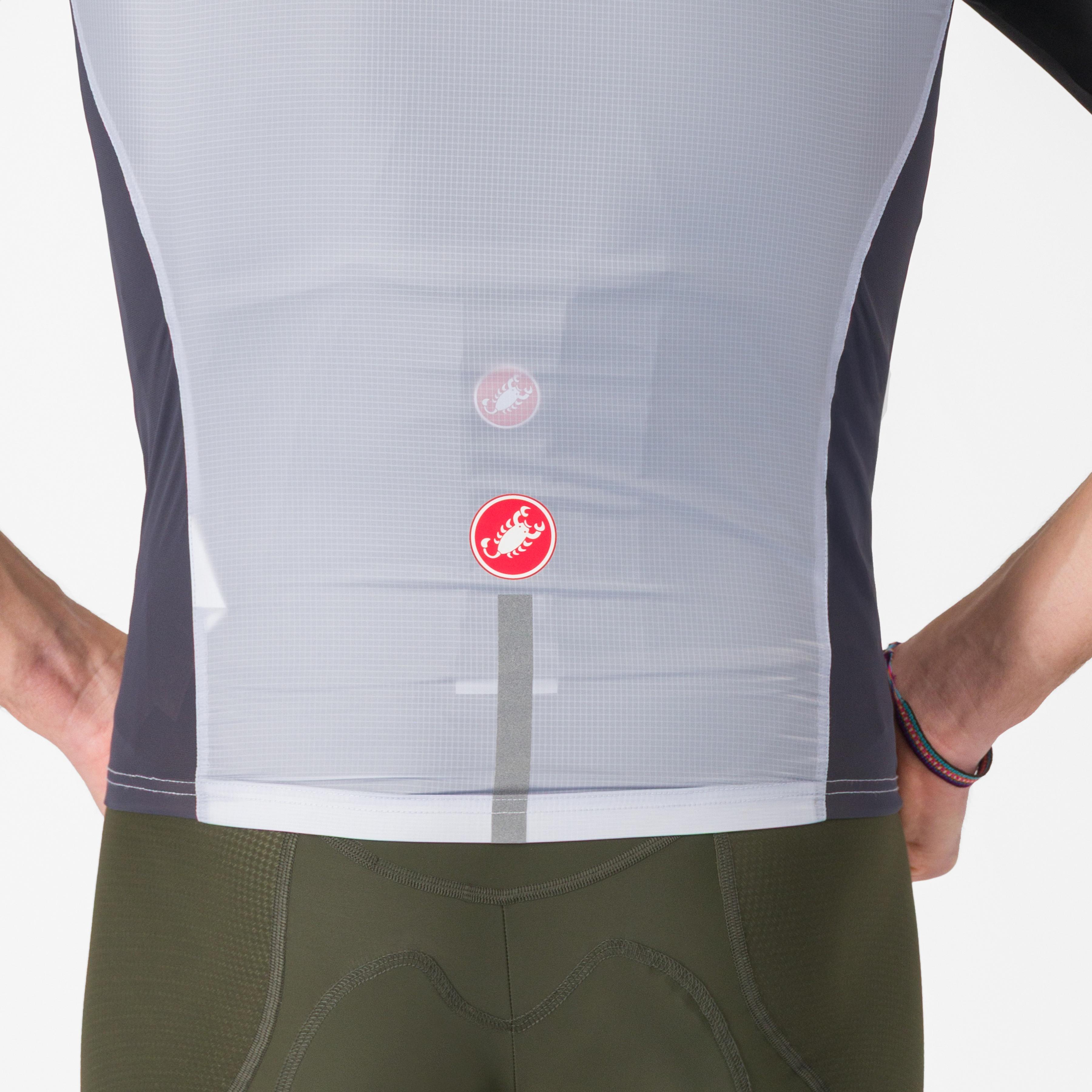 Squadra stretch vest - silver gray/dark gray - castelli