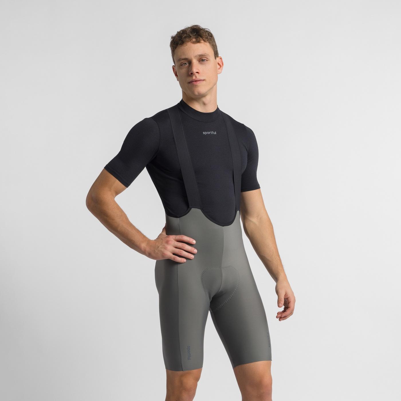 Srk shift bibshort - gun metal - sportful