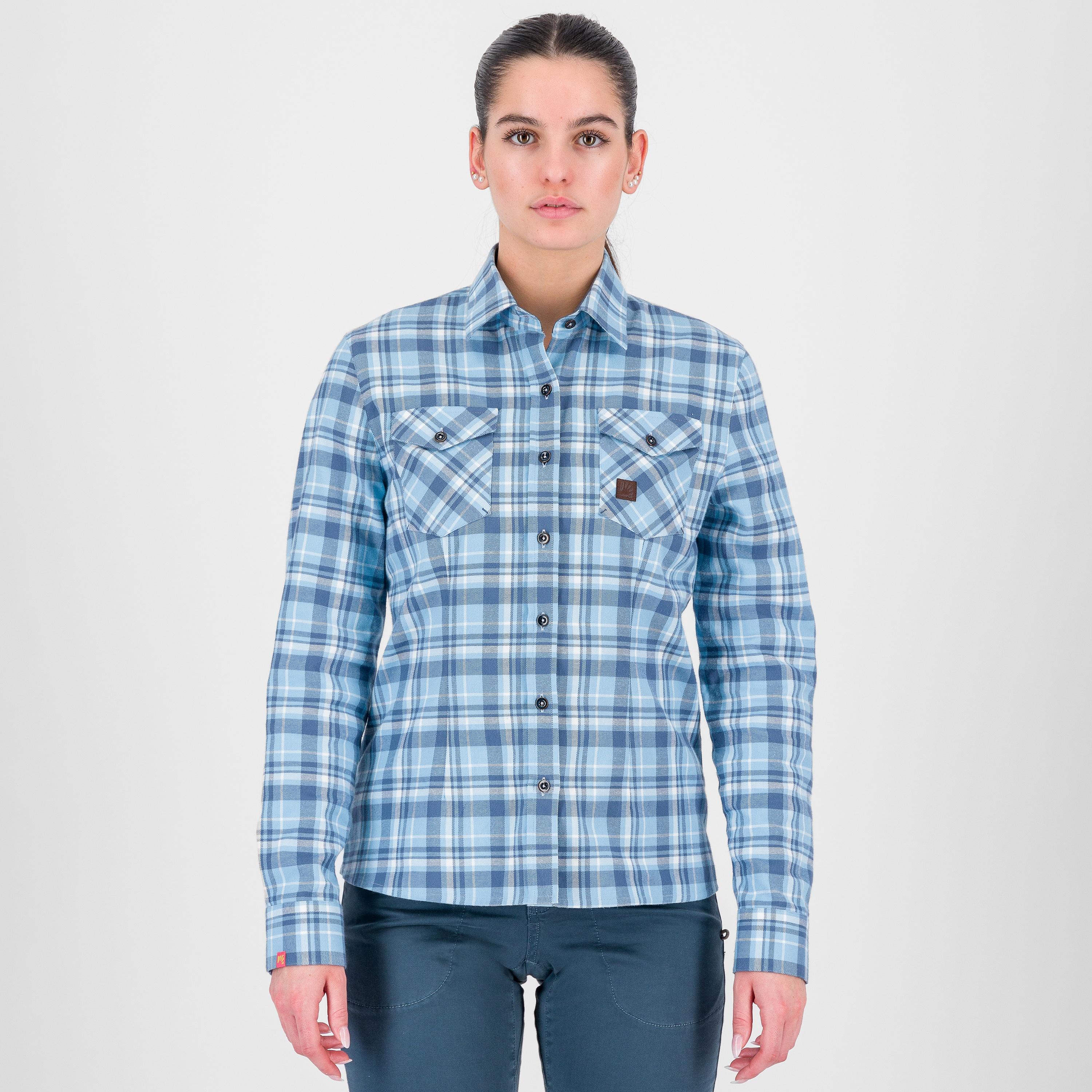 Martora w winter shirt - mountain spring/bering sea - karpos