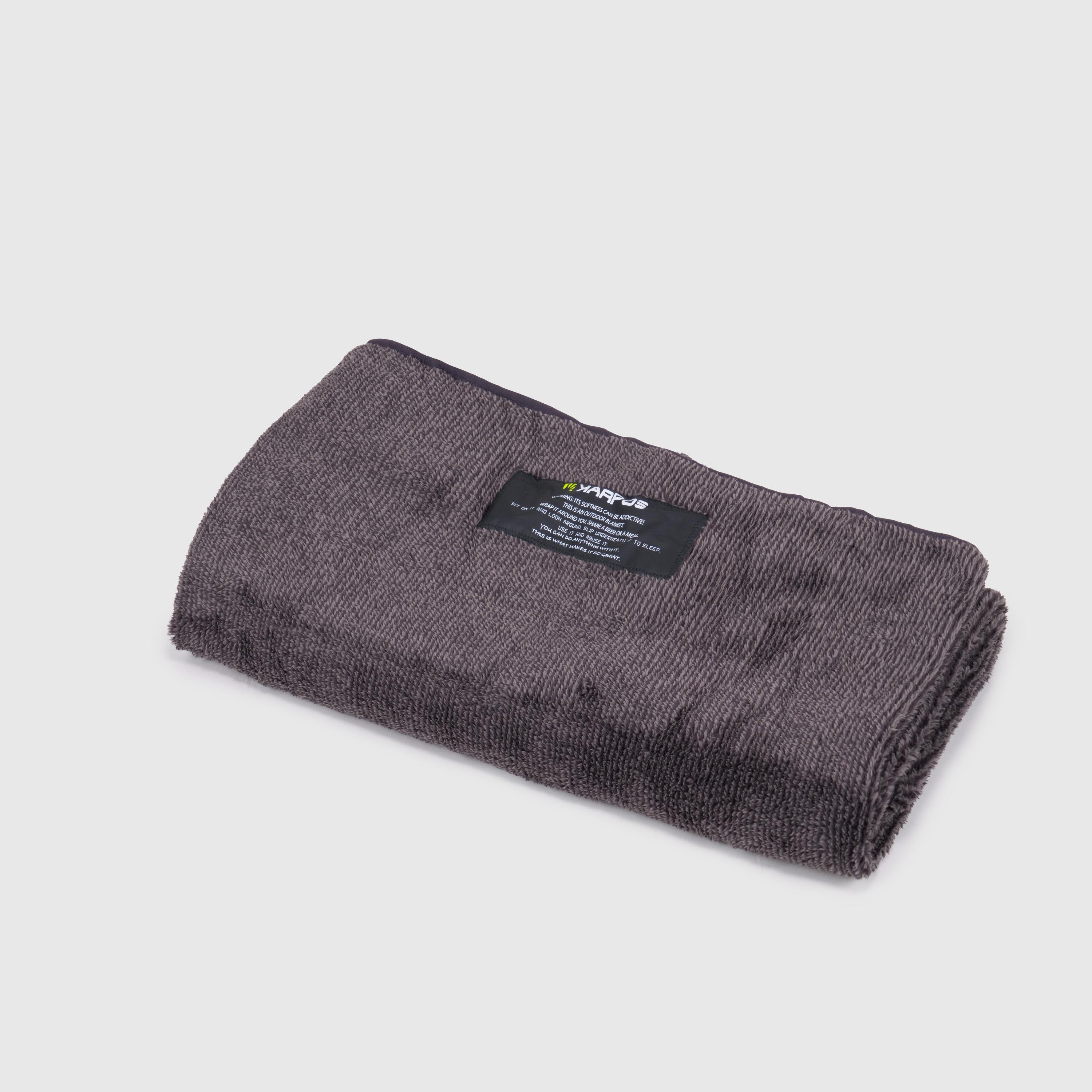 Vallorca blanket - asphalt - karpos