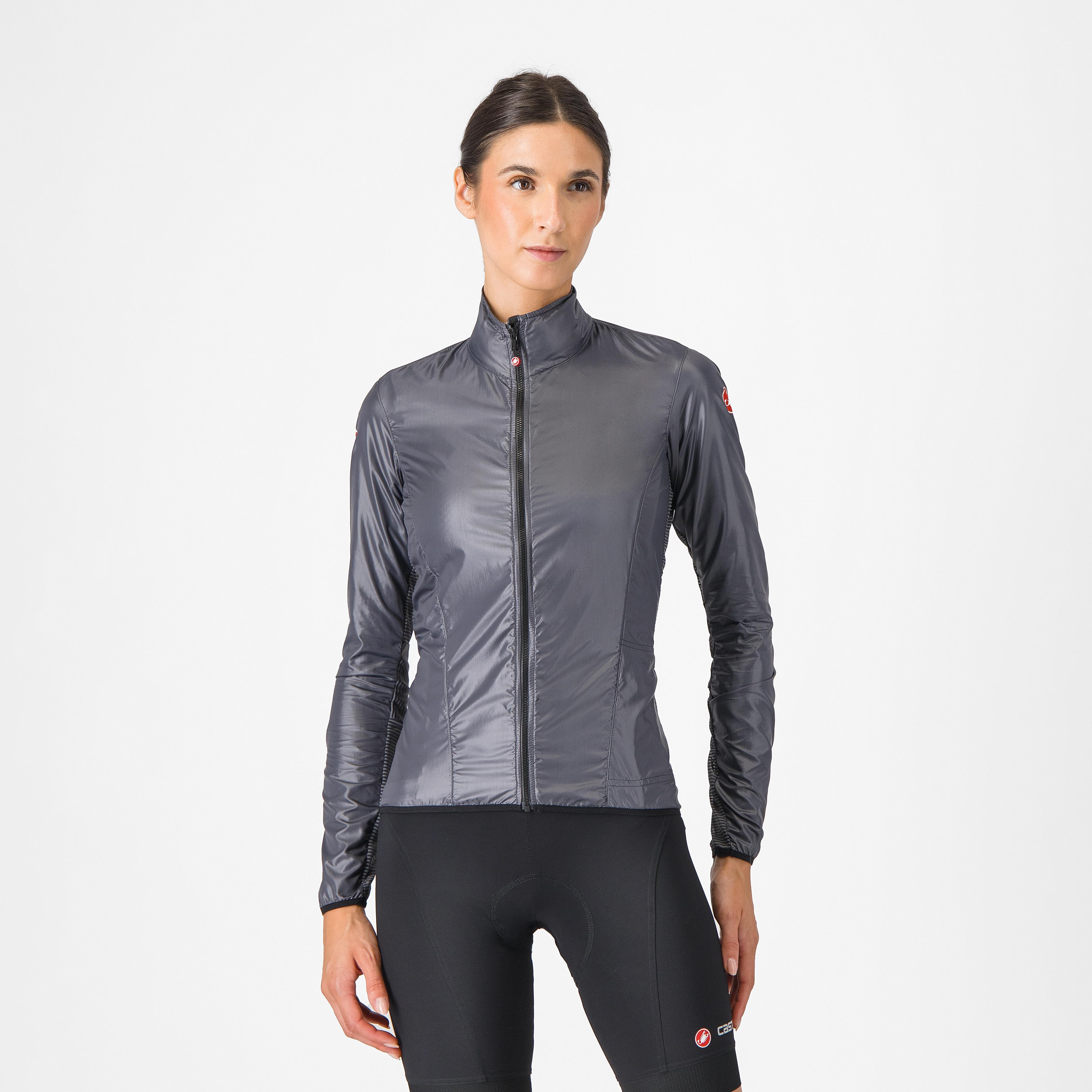 Aria shell w jacket - dark gray - castelli