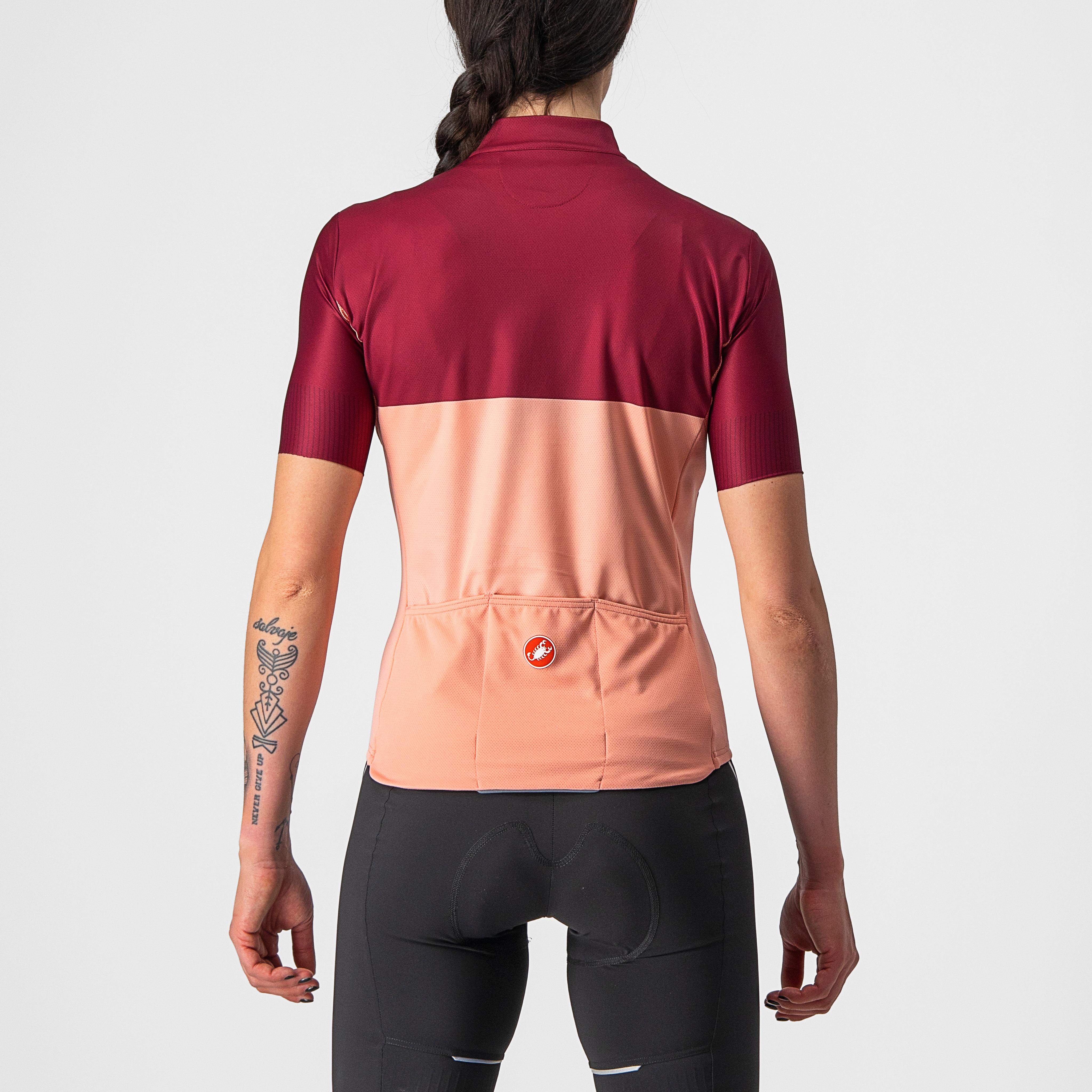Velocissima jersey - blush/bordeaux - castelli