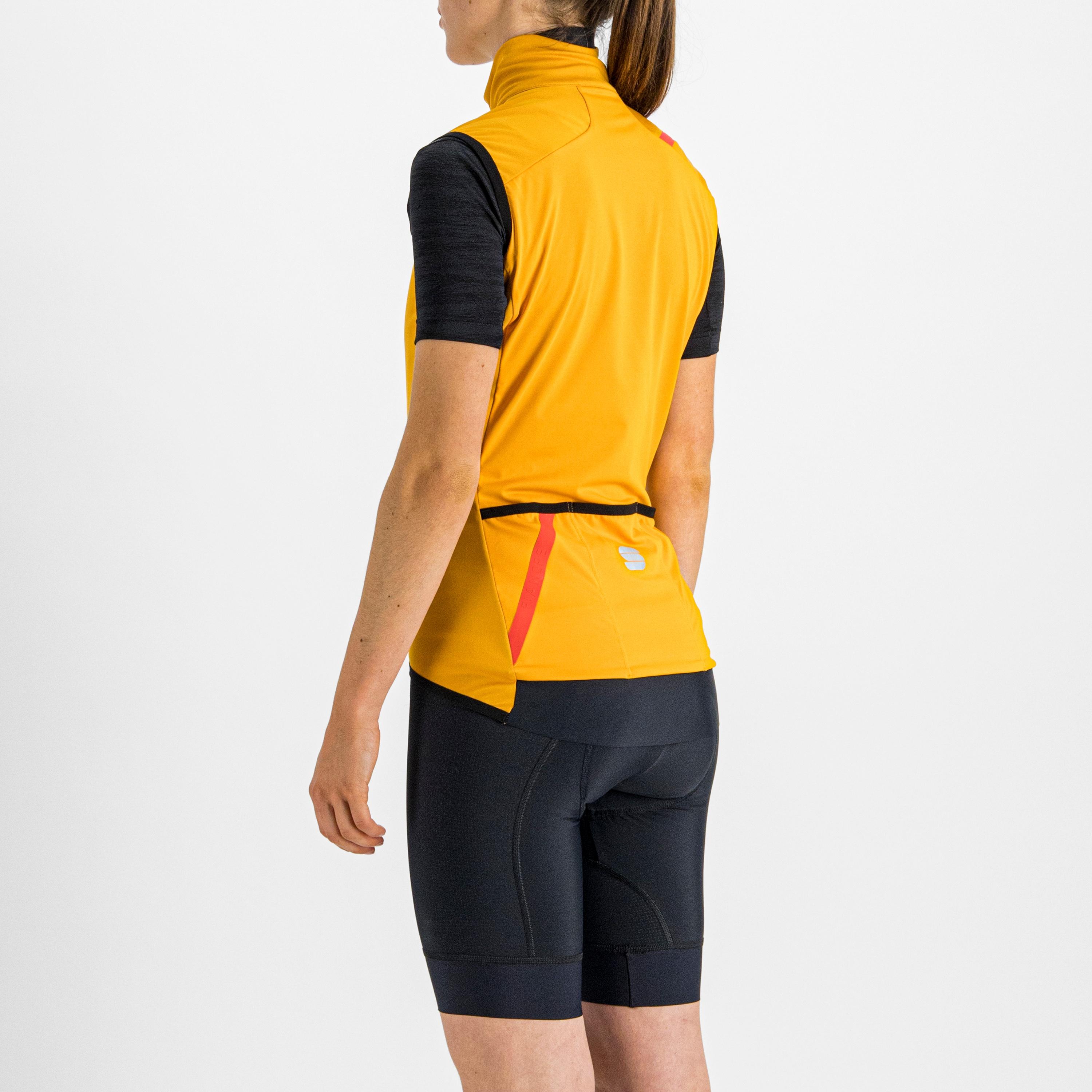 Fiandre light norain w vest - dark gold - sportful