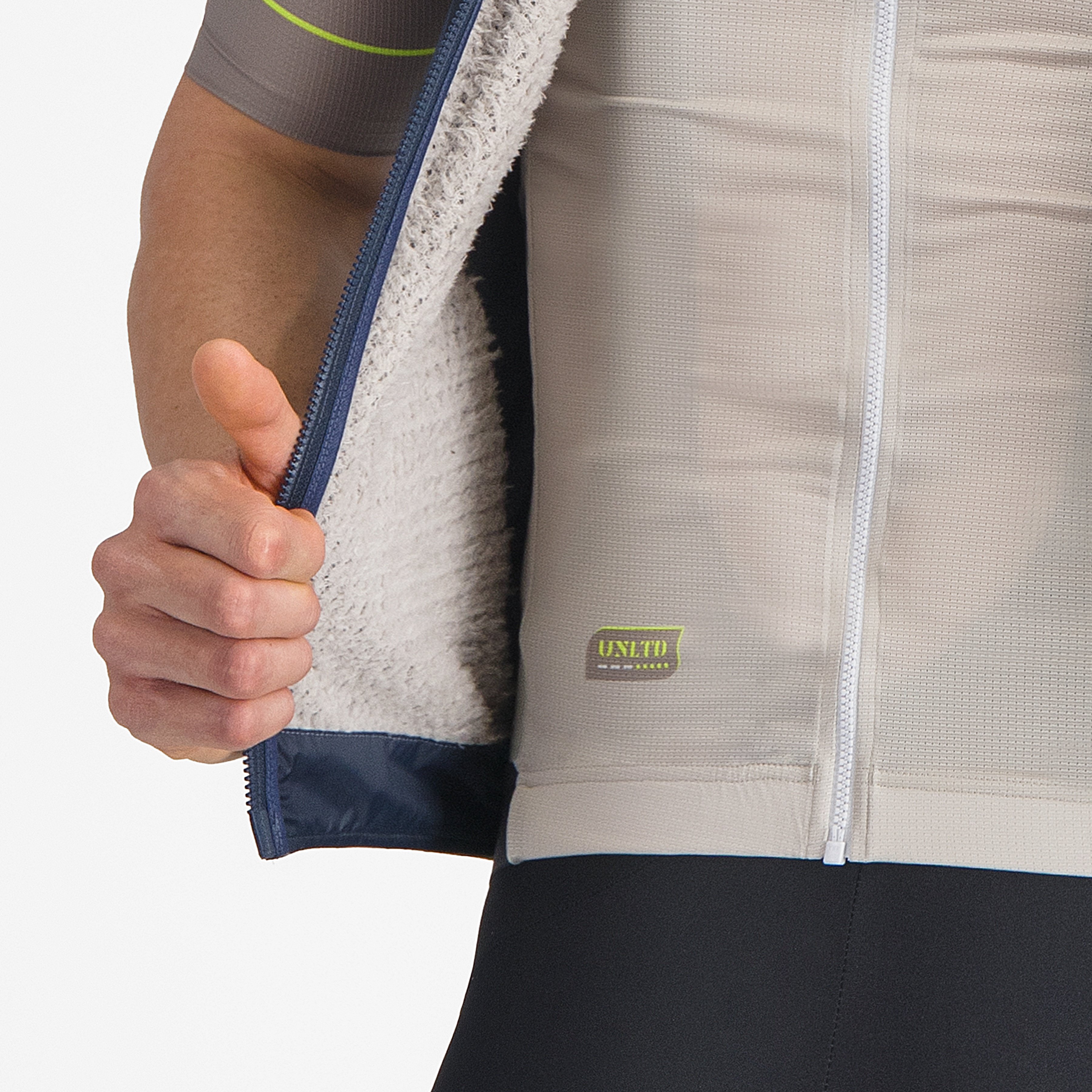 Fly direct vest - twilight blue/silver gray - castelli