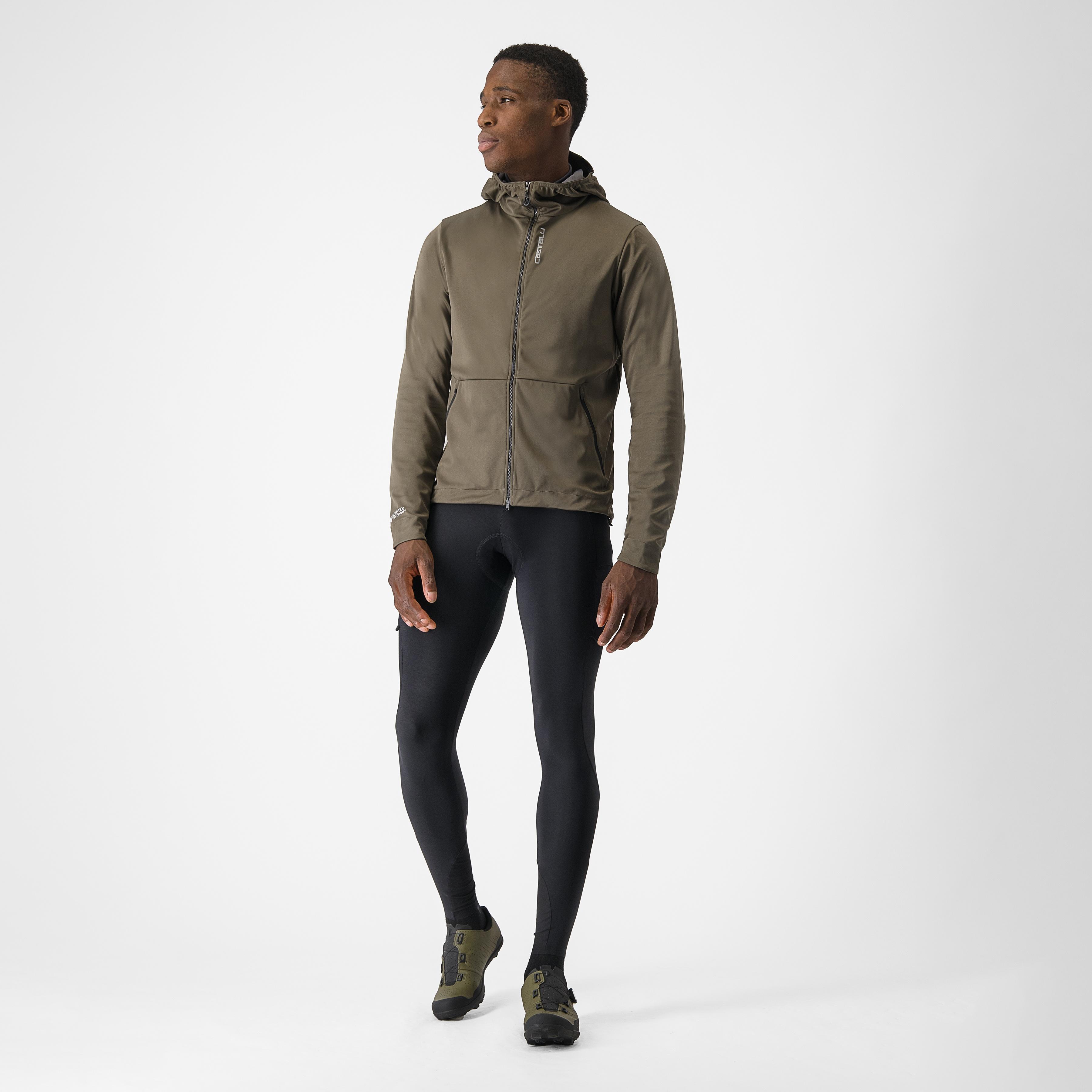 Trail hoodie jacket - tarmac - castelli