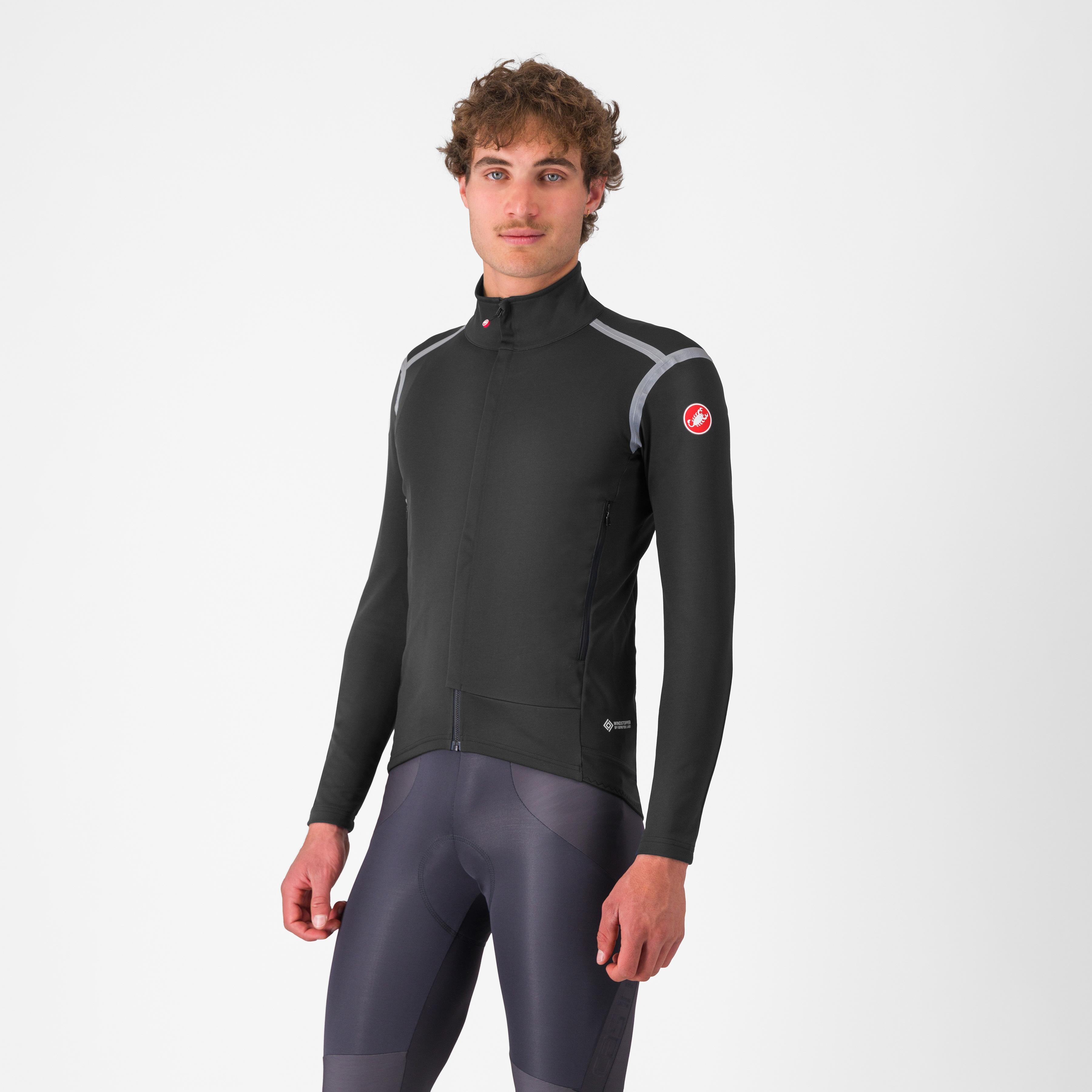 Perfetto ros long sleeve - light black - castelli